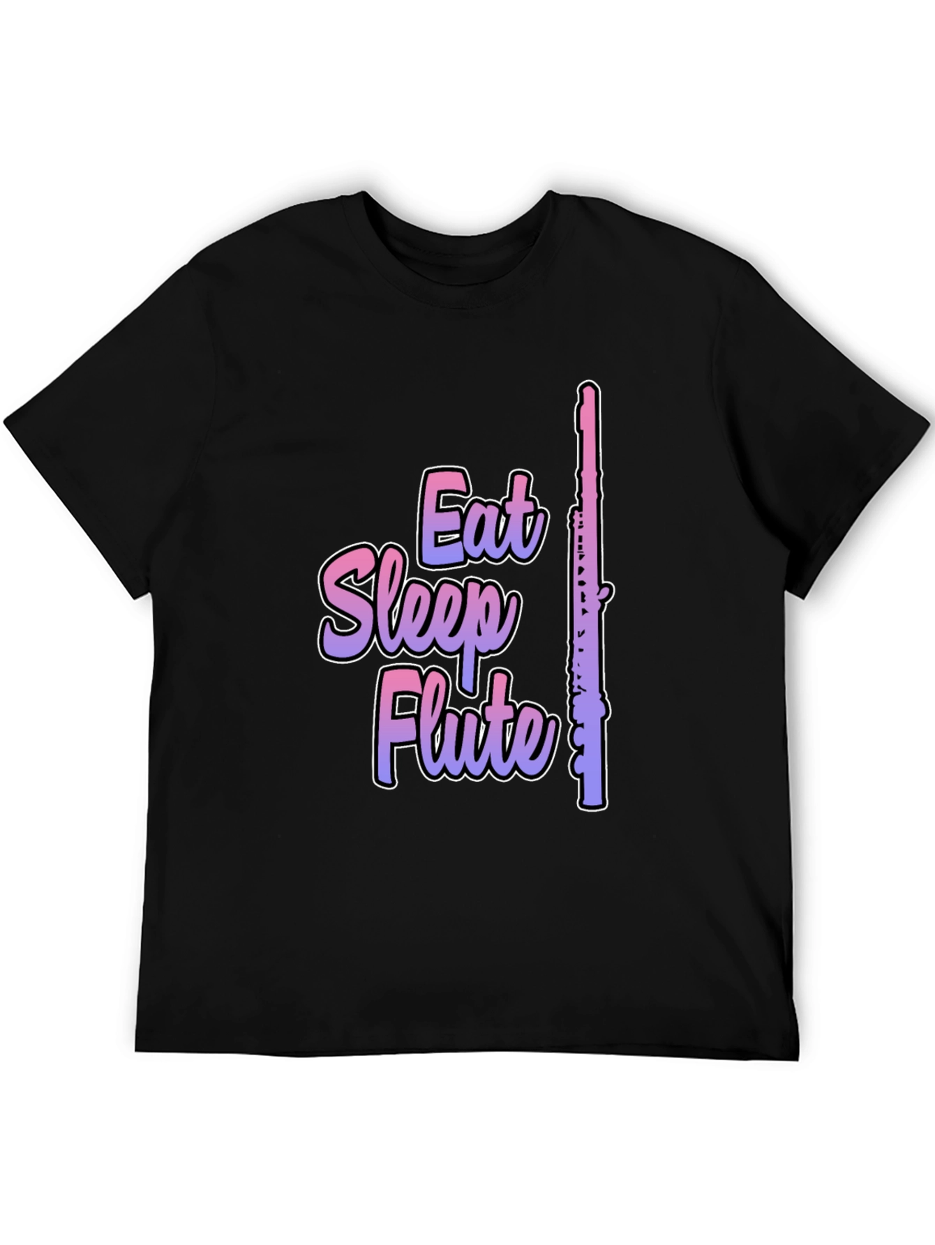 Eat Sleep Flute T-Shirt - Musician Gift