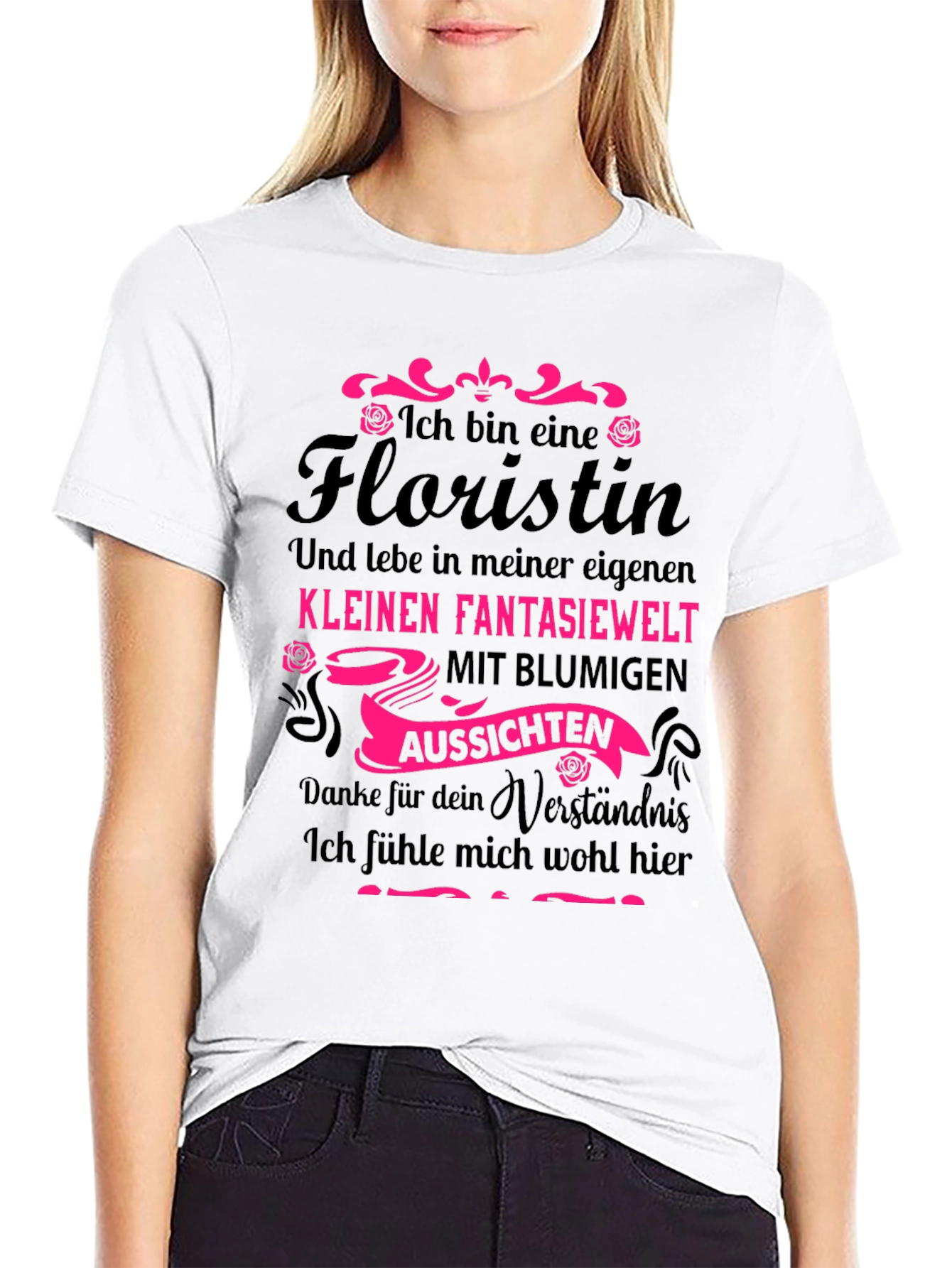 Florist T-Shirt - German Text Novelty Tee