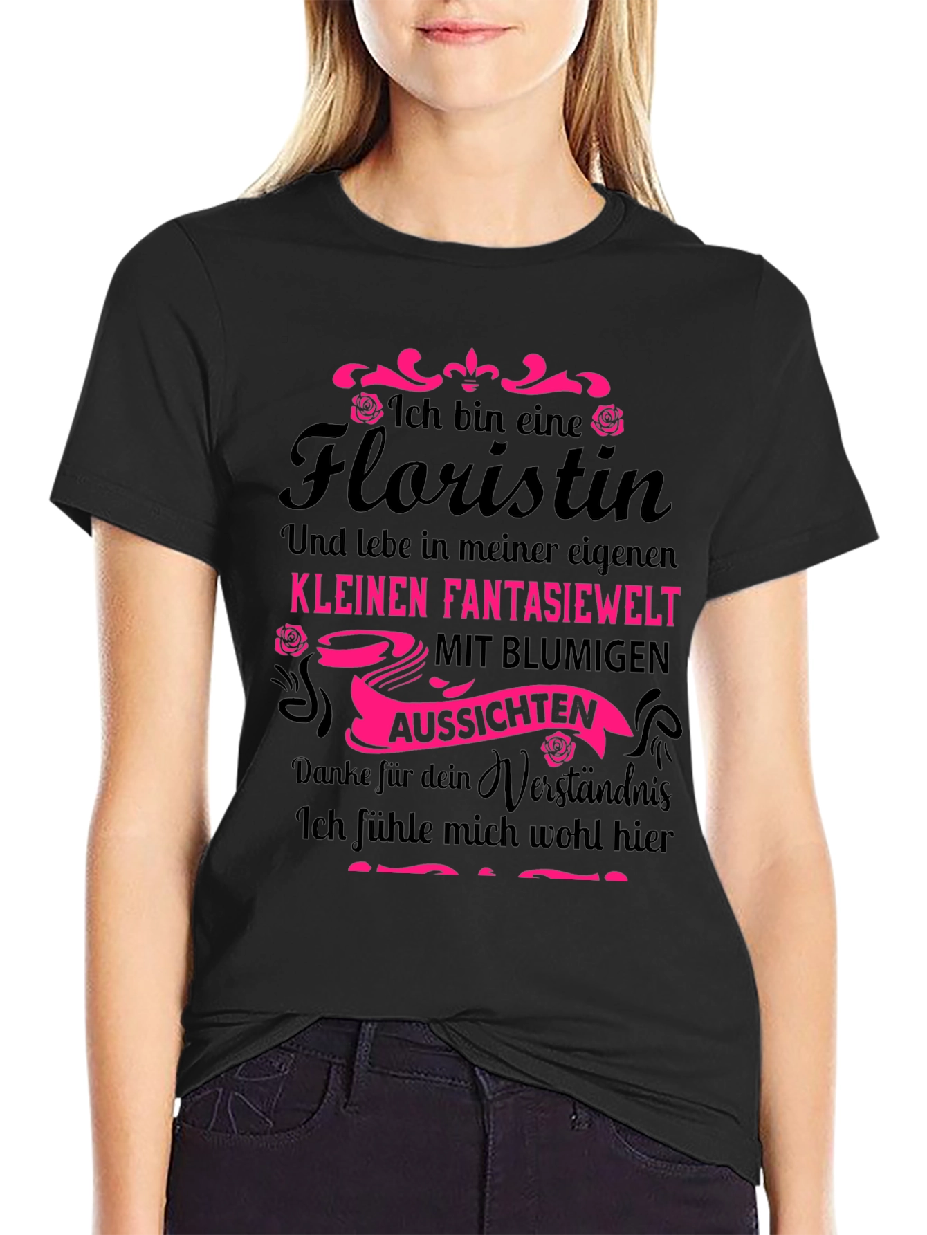 Florist T-Shirt - German Text Novelty Tee