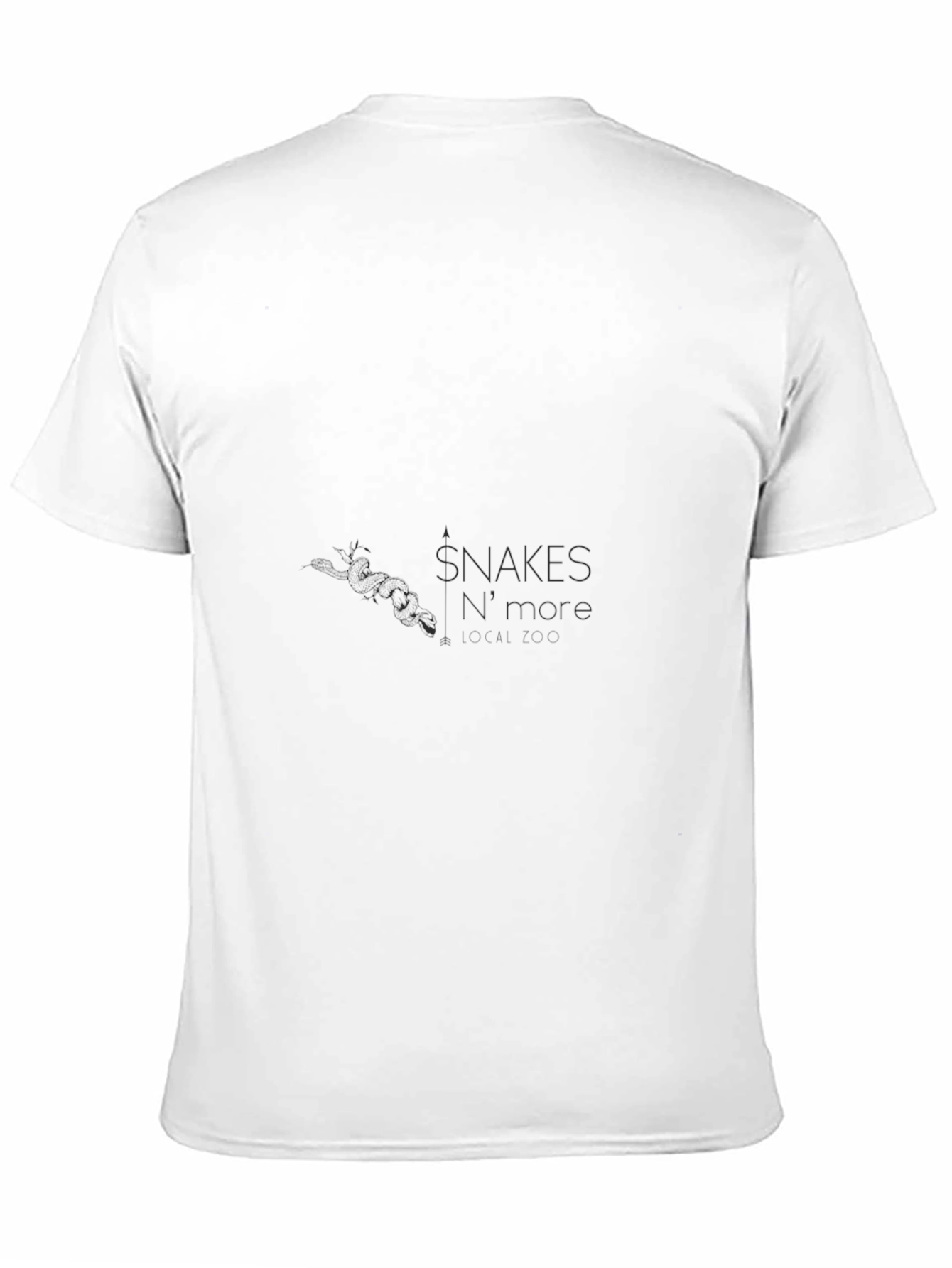 Snakes N more Black T-Shirt