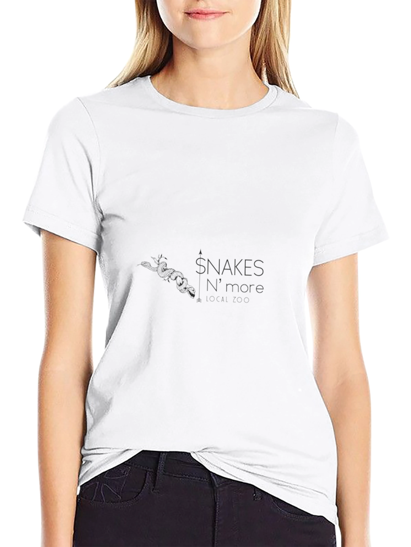 Snakes N more Black T-Shirt