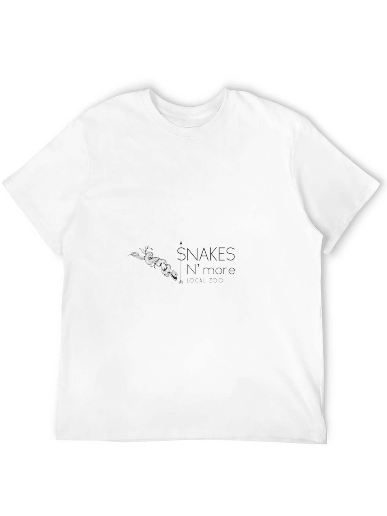 Snakes N more Black T-Shirt