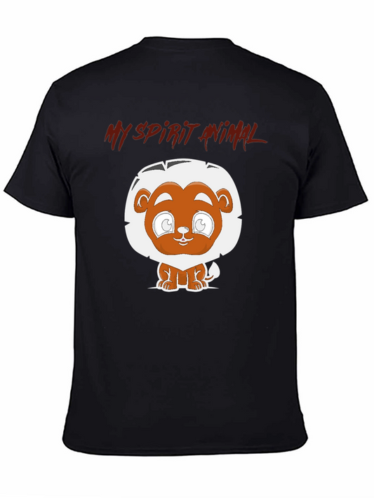 My Spirit Animal Lion Graphic Tee