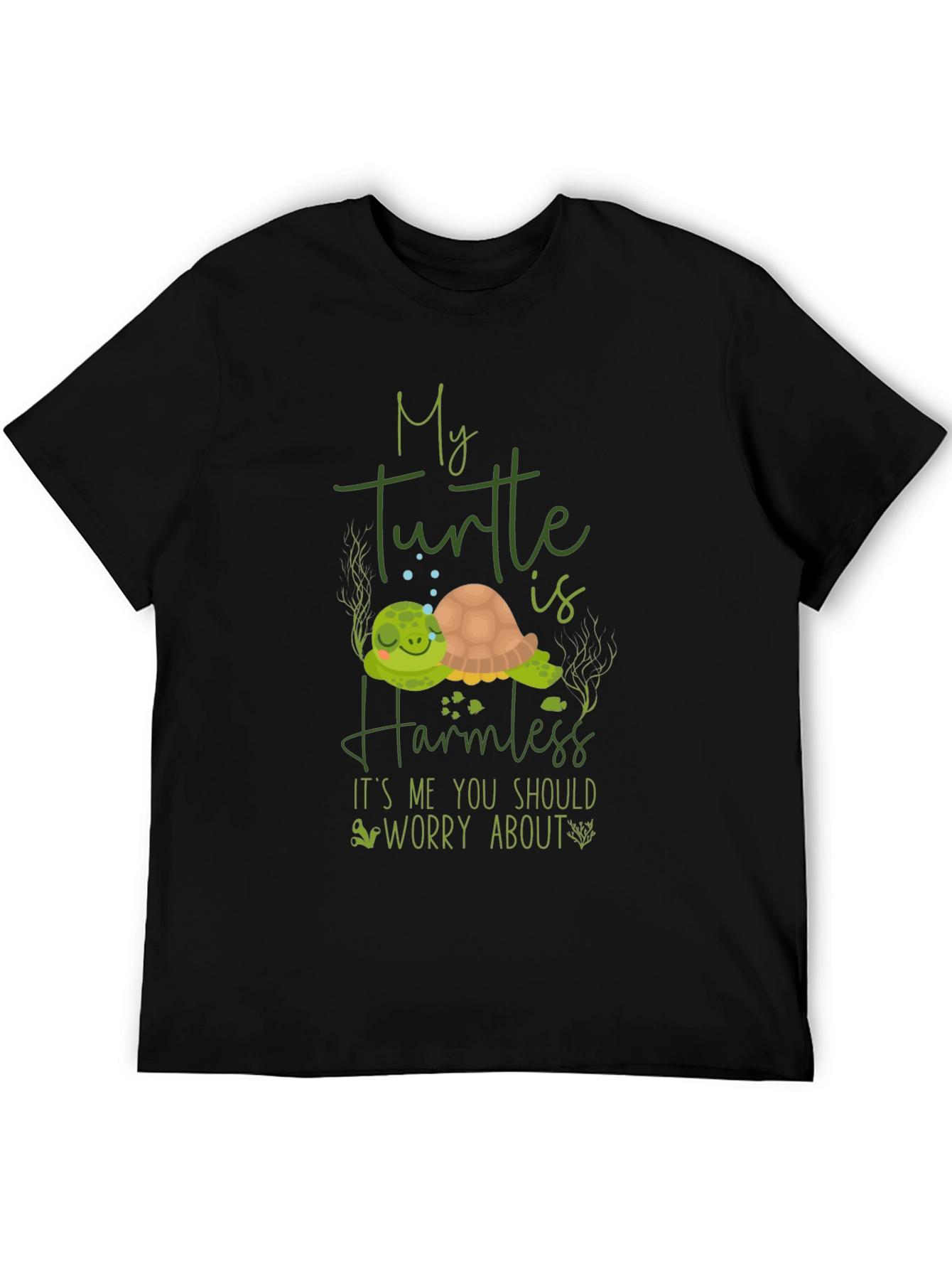 My Turtle is Harmless Graphic T-Shirt
