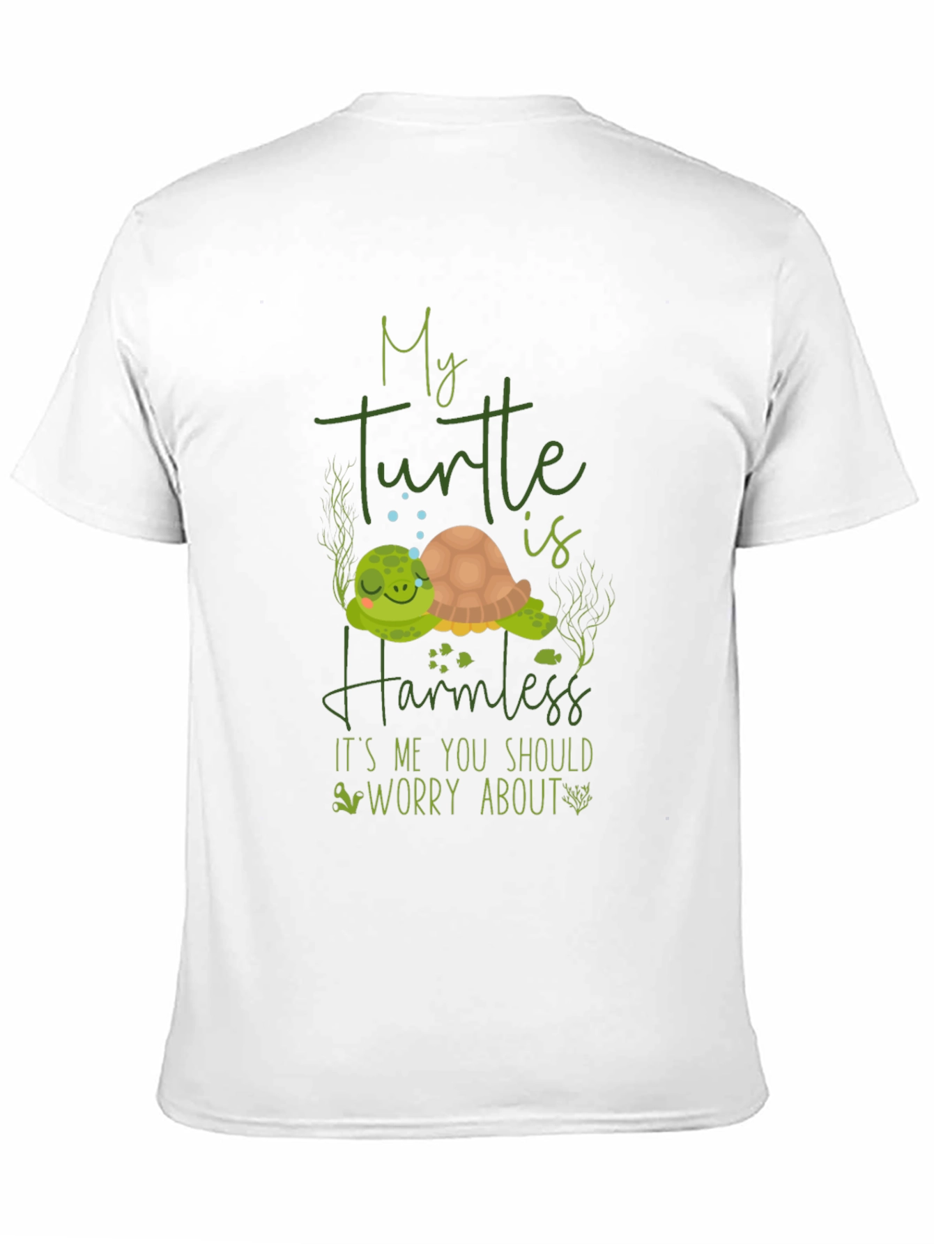 My Turtle is Harmless Graphic T-Shirt