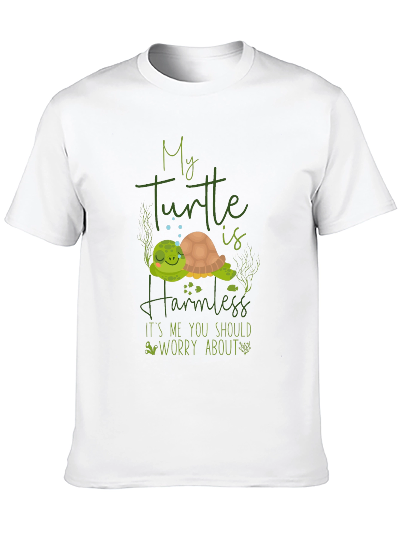 My Turtle is Harmless Graphic T-Shirt