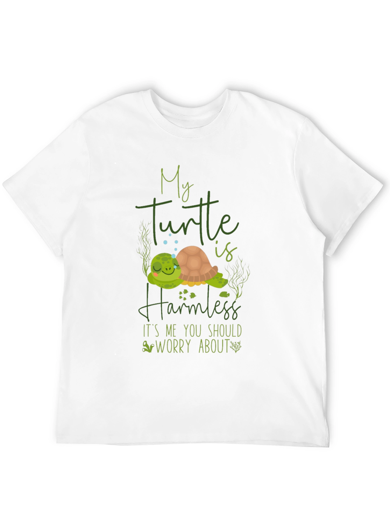 My Turtle is Harmless Graphic T-Shirt
