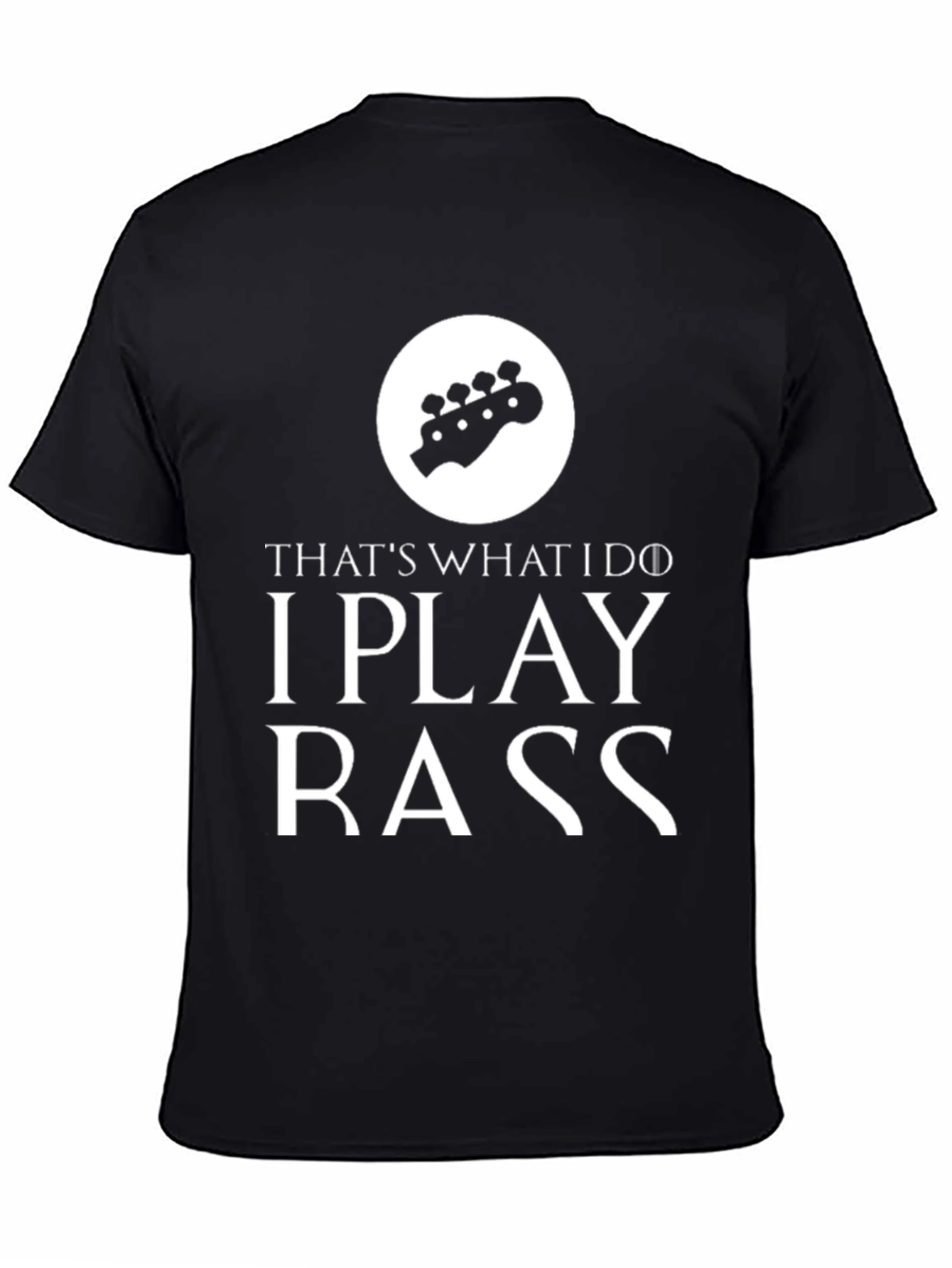 Bass Guitar Player T-Shirt - I Play Bass Tee