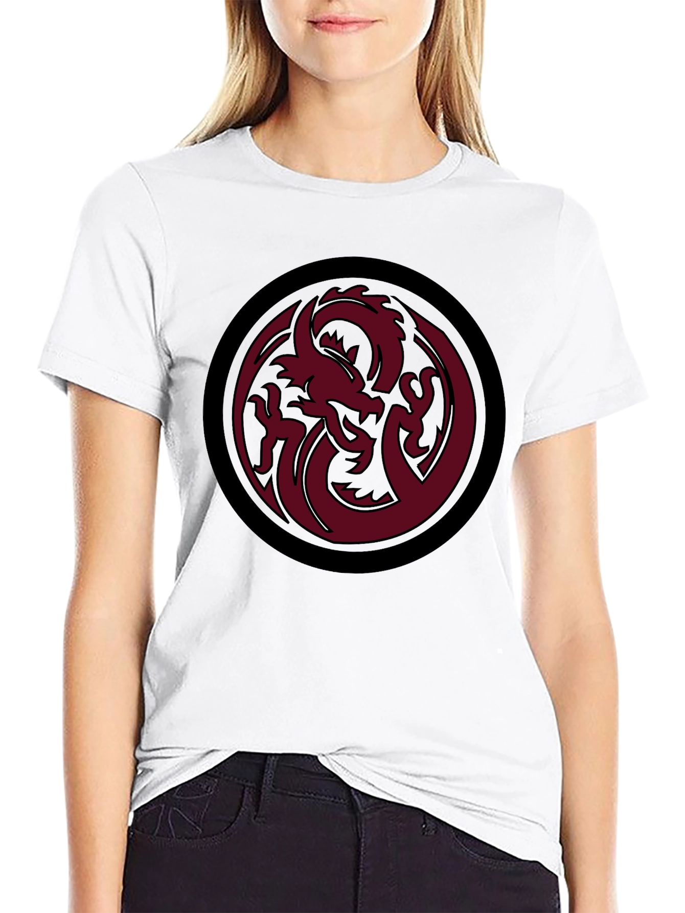 Dragon Circle Graphic Tee