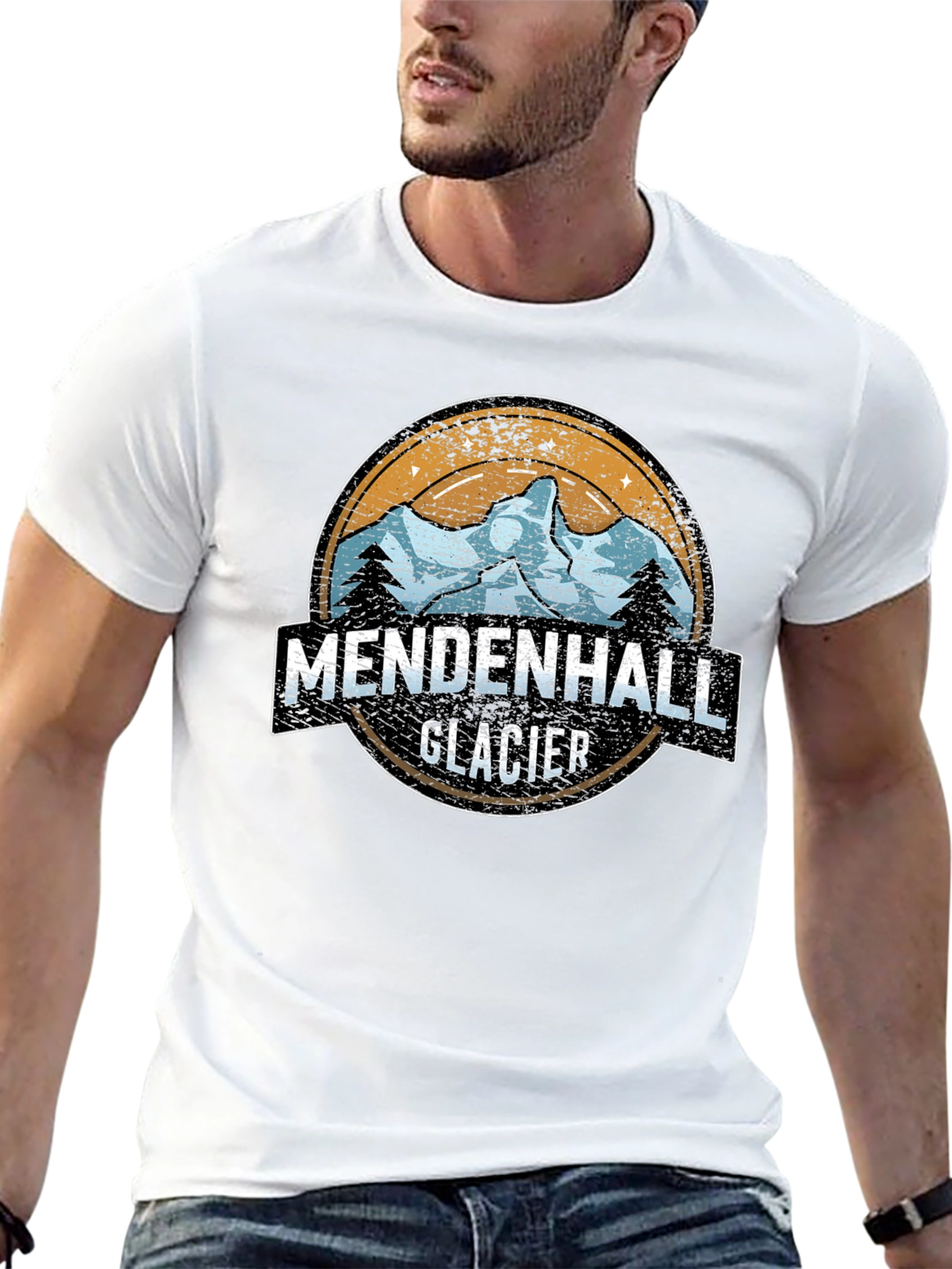 Mendenhall Glacier Graphic Tee - Adventure Awaits!