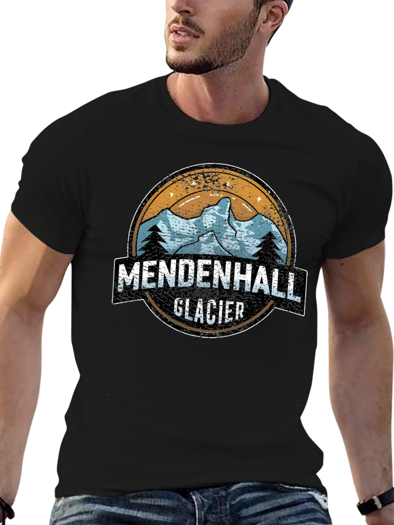 Mendenhall Glacier Graphic Tee - Adventure Awaits!