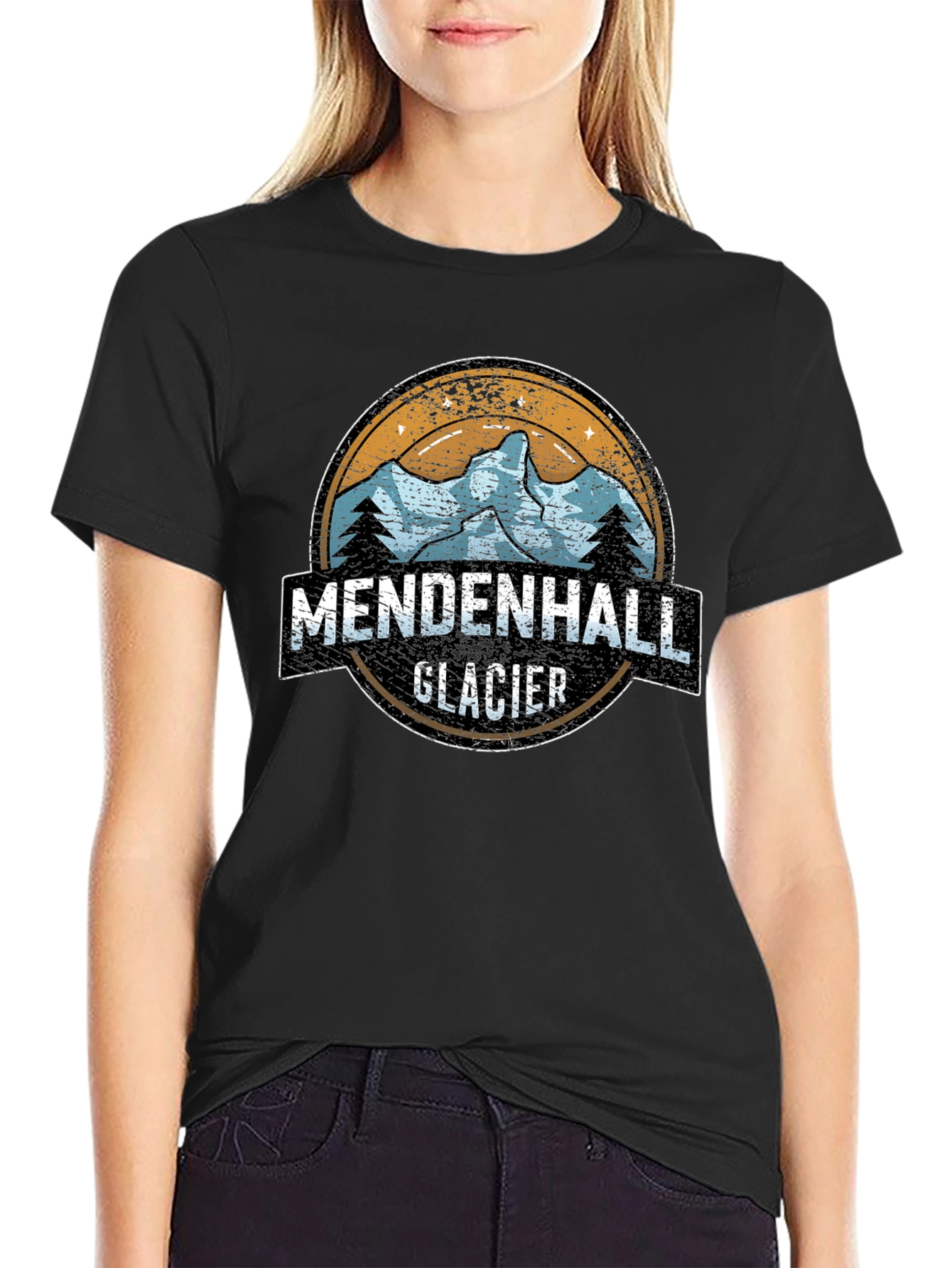 Mendenhall Glacier Graphic Tee - Adventure Awaits!