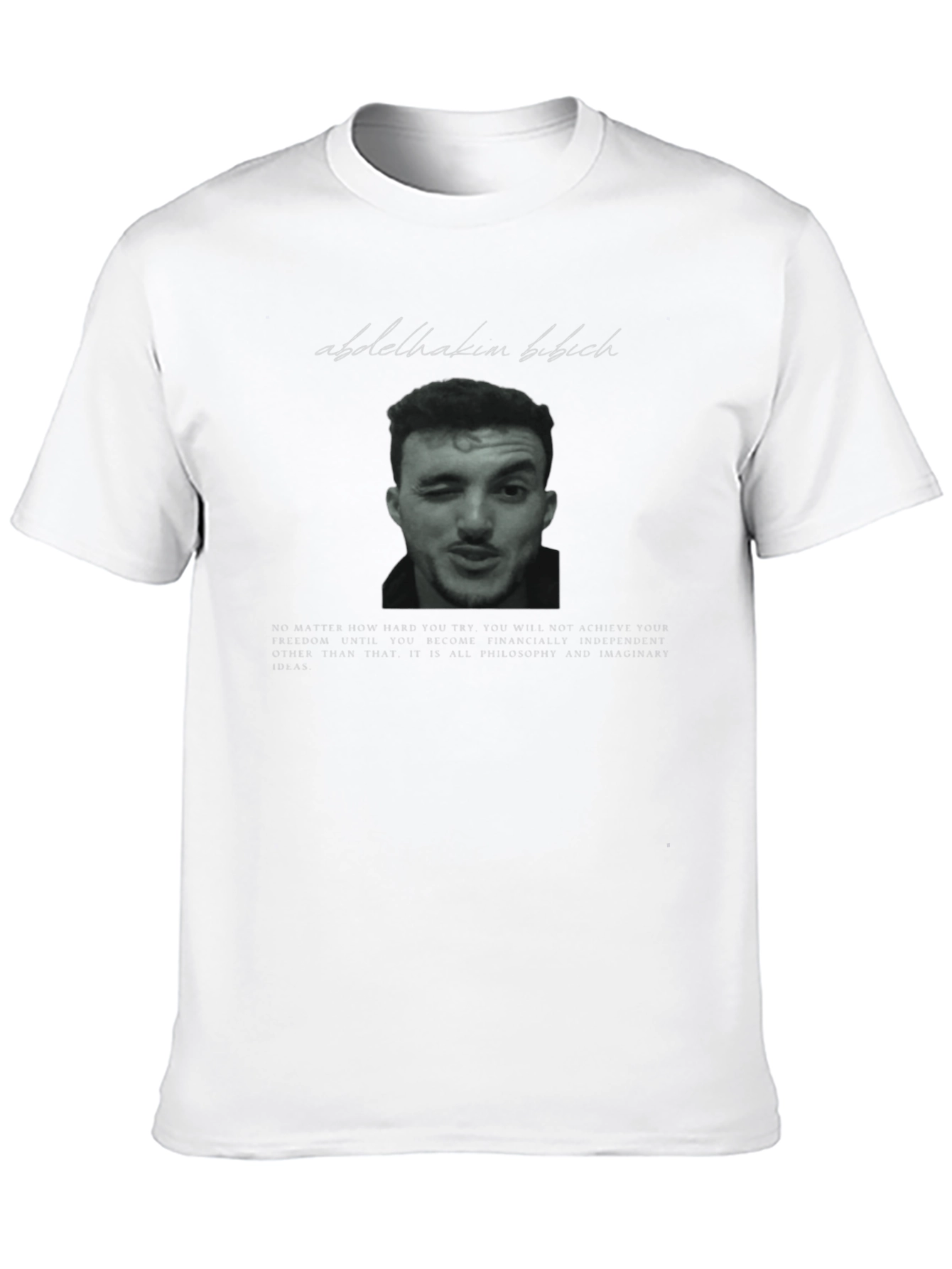 Abdelhakim Bibich Graphic T-Shirt
