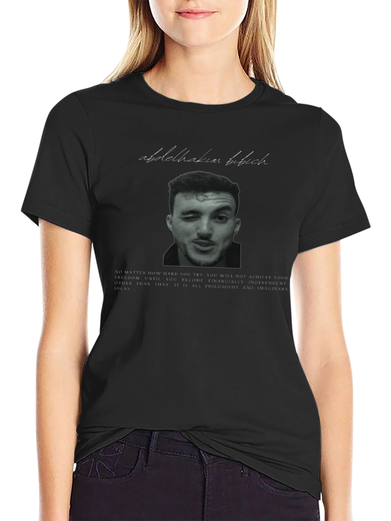 Abdelhakim Bibich Graphic T-Shirt