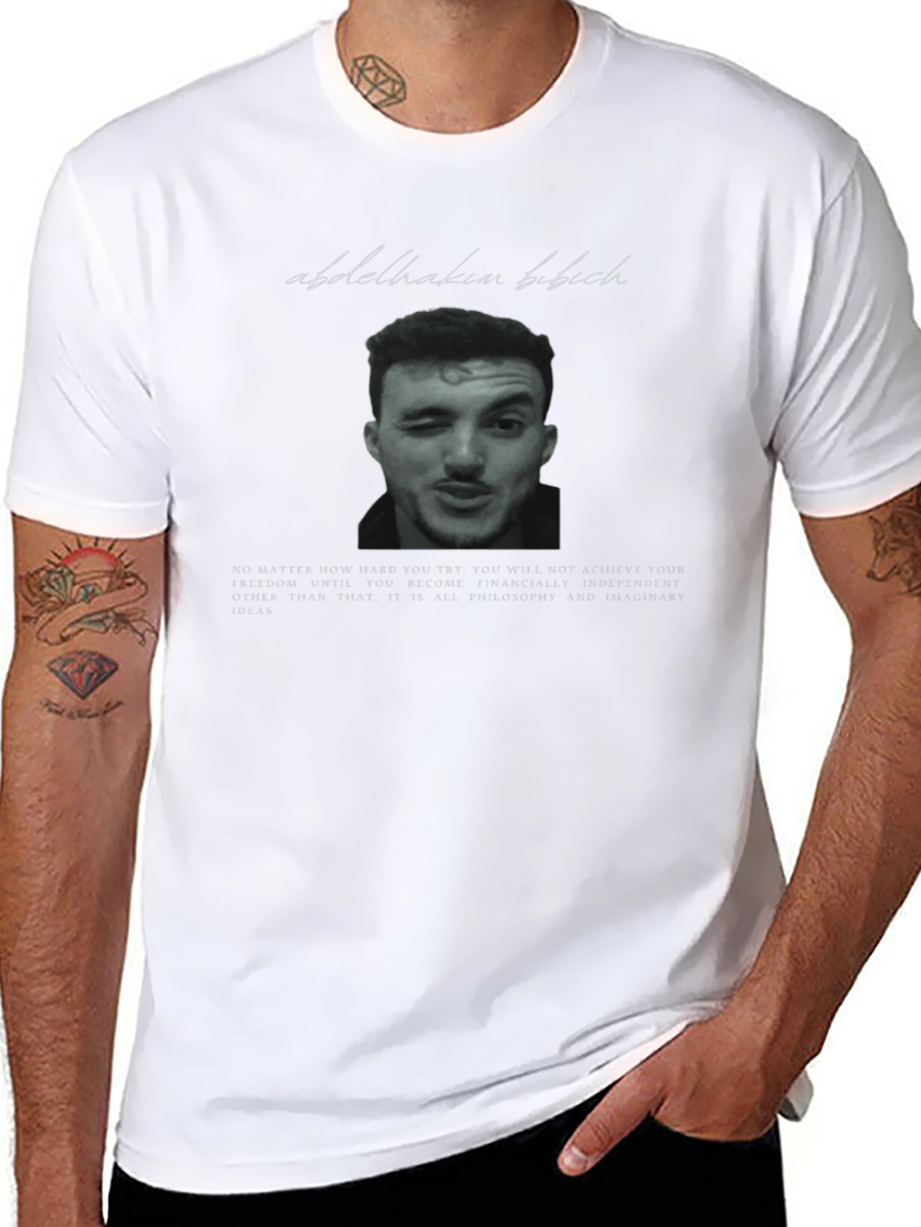 Abdelhakim Bibich Graphic T-Shirt