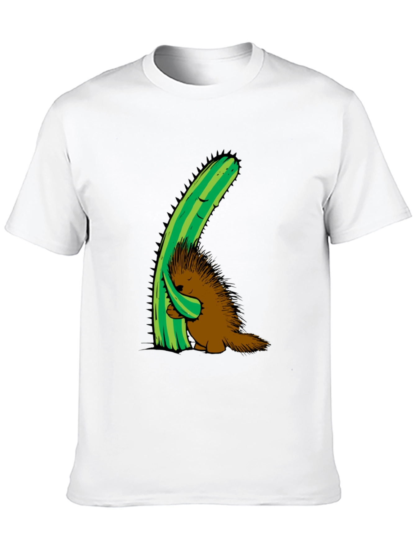 Cactus Hug T-Shirt - Porcupine Comfort Tee