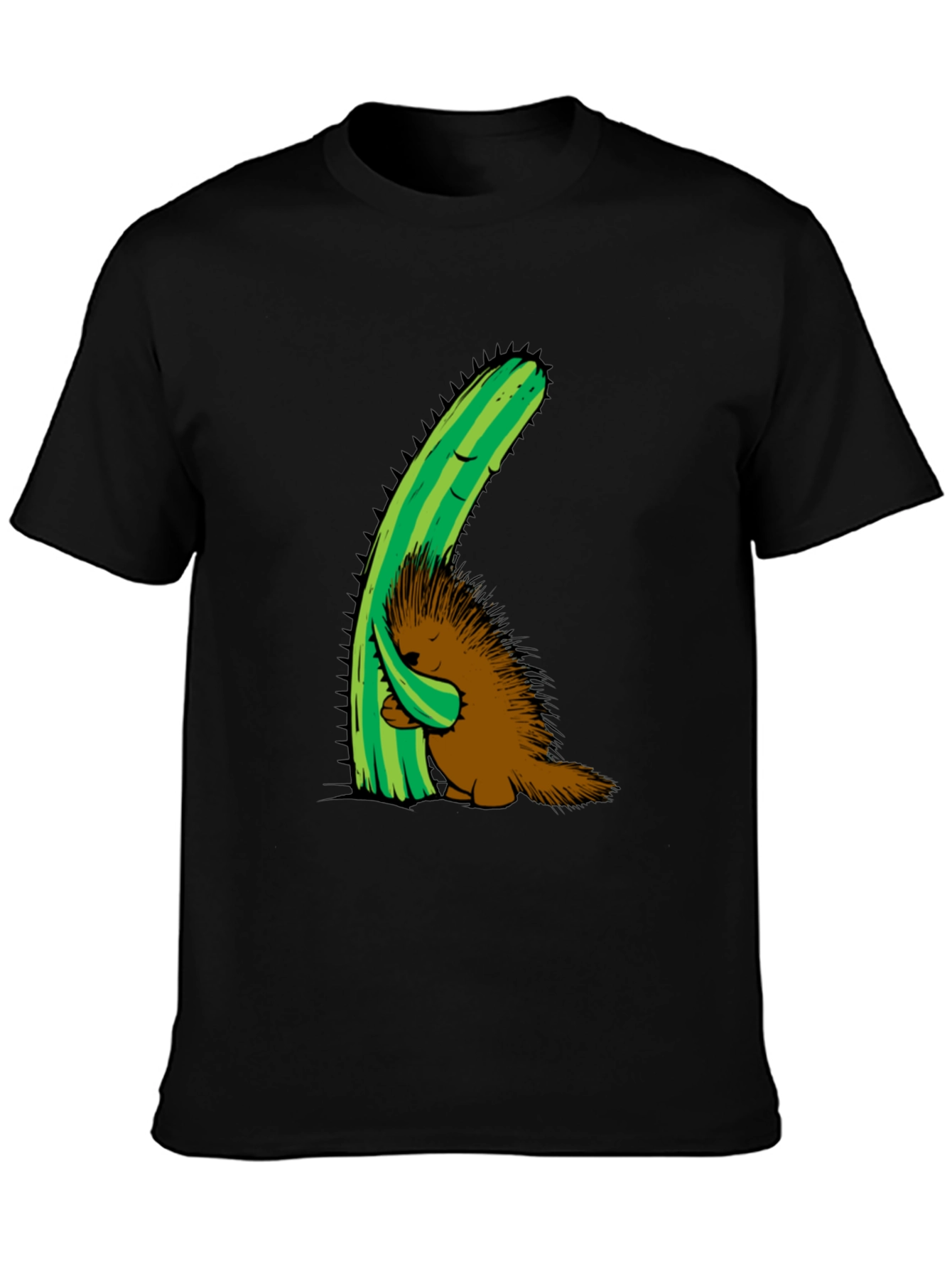 Cactus Hug T-Shirt - Porcupine Comfort Tee