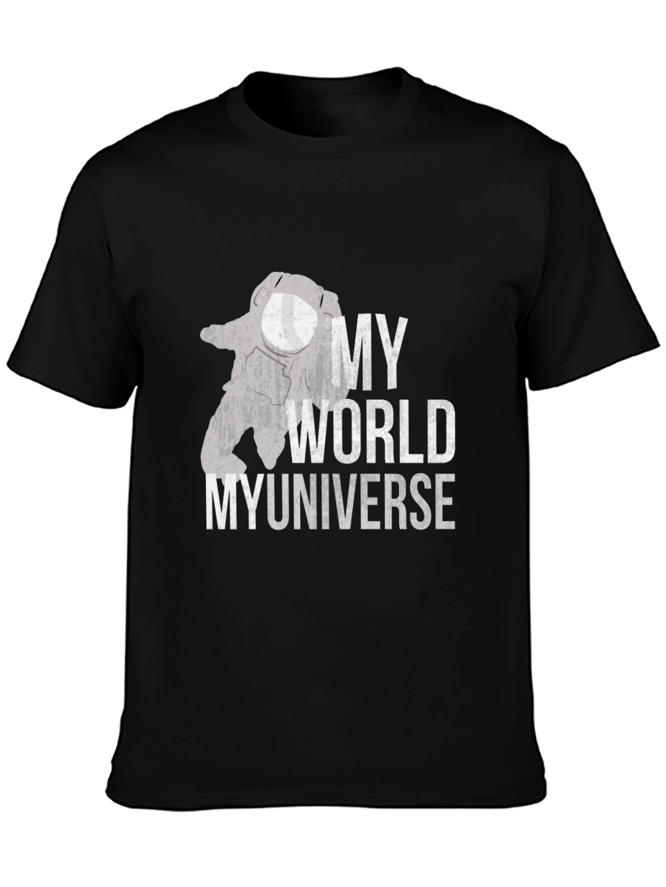 My World My Universe Graphic Tee - Black