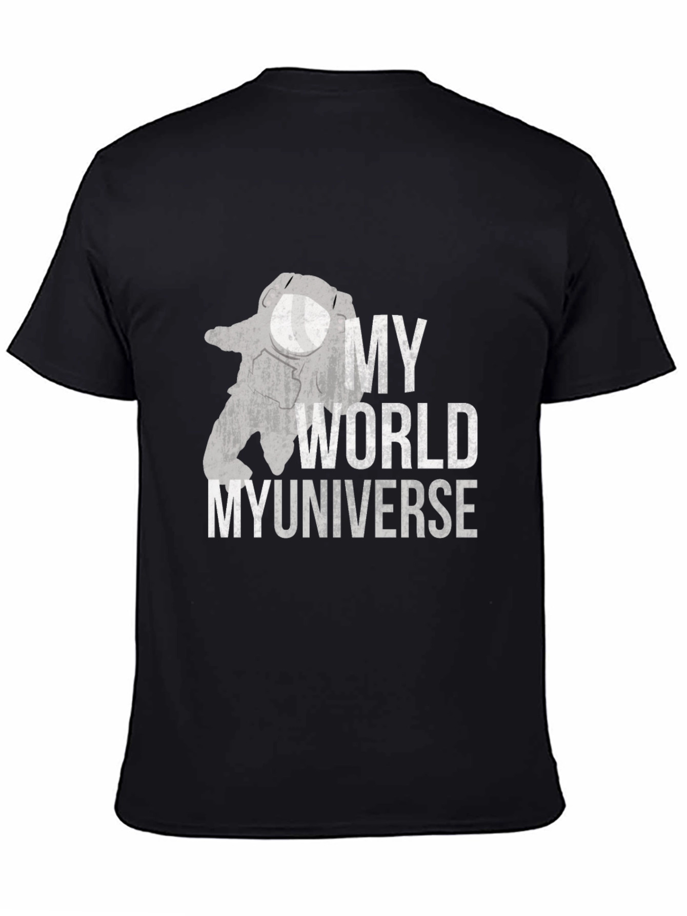 My World My Universe Graphic Tee - Black
