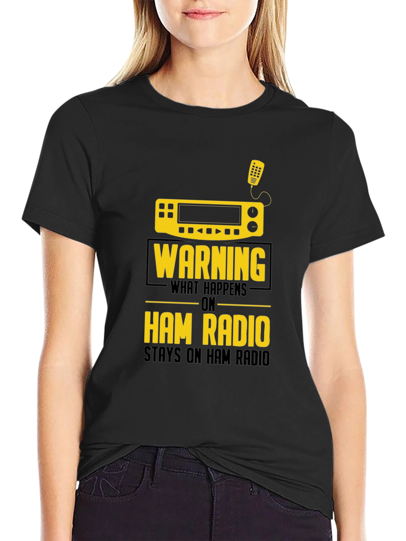 Ham Radio Warning T-Shirt - Operator Gift