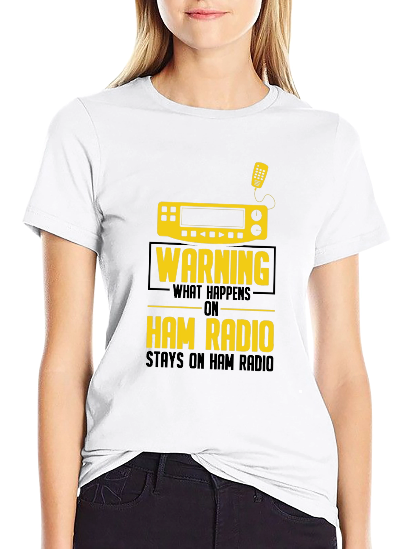 Ham Radio Warning T-Shirt - Operator Gift