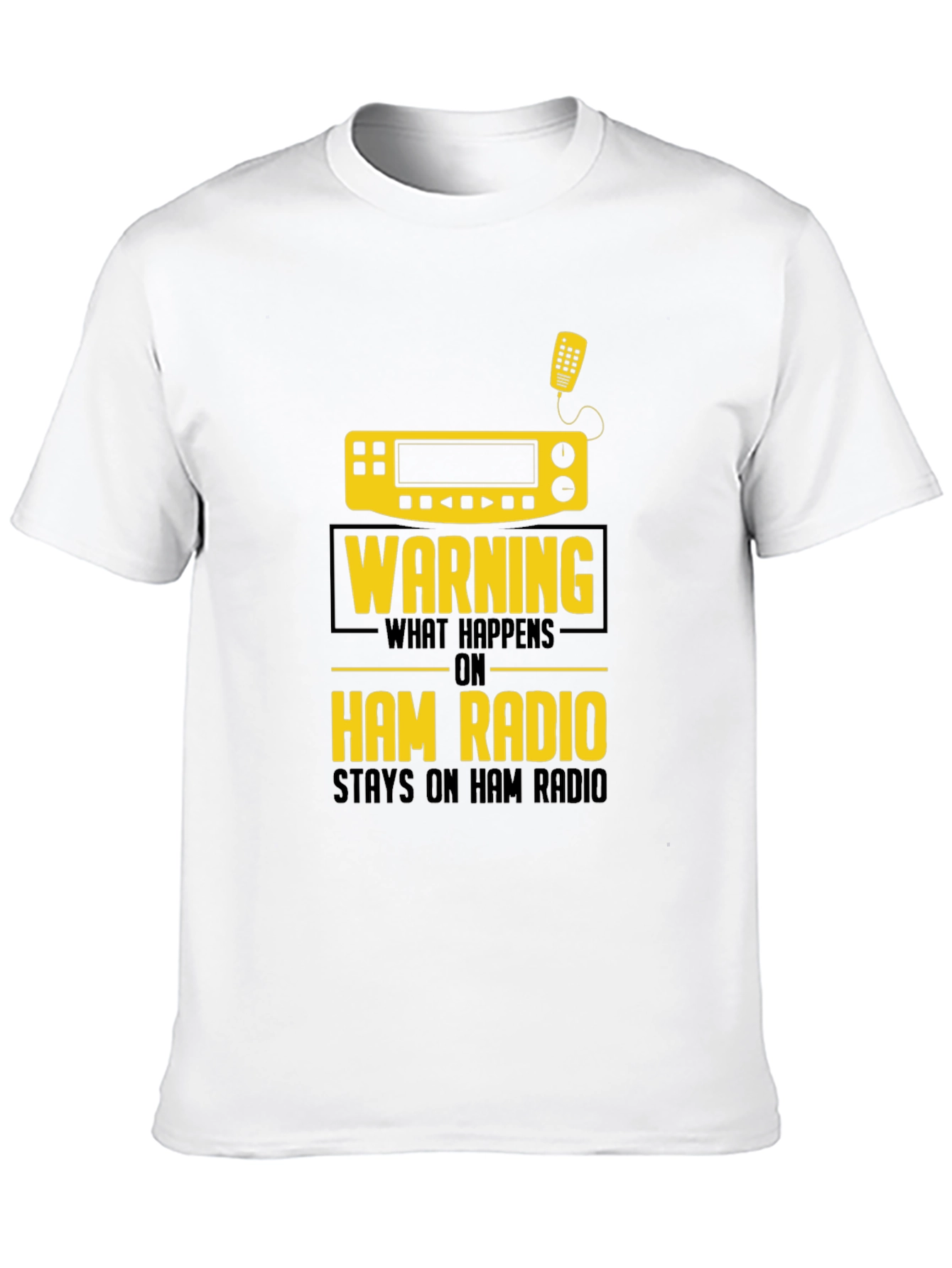 Ham Radio Warning T-Shirt - Operator Gift
