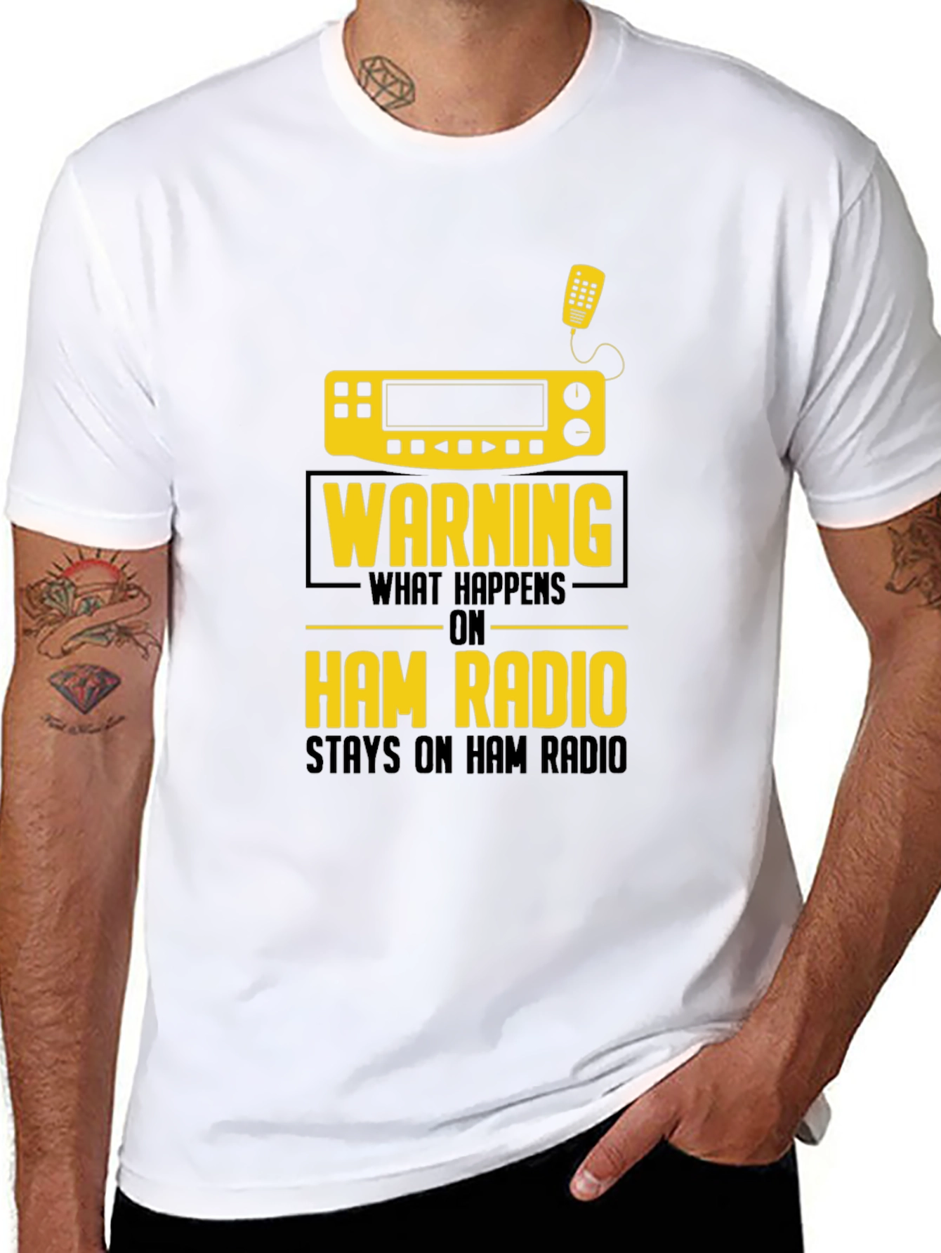 Ham Radio Warning T-Shirt - Operator Gift