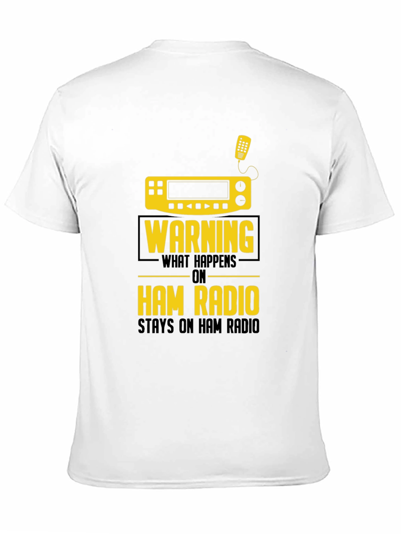 Ham Radio Warning T-Shirt - Operator Gift
