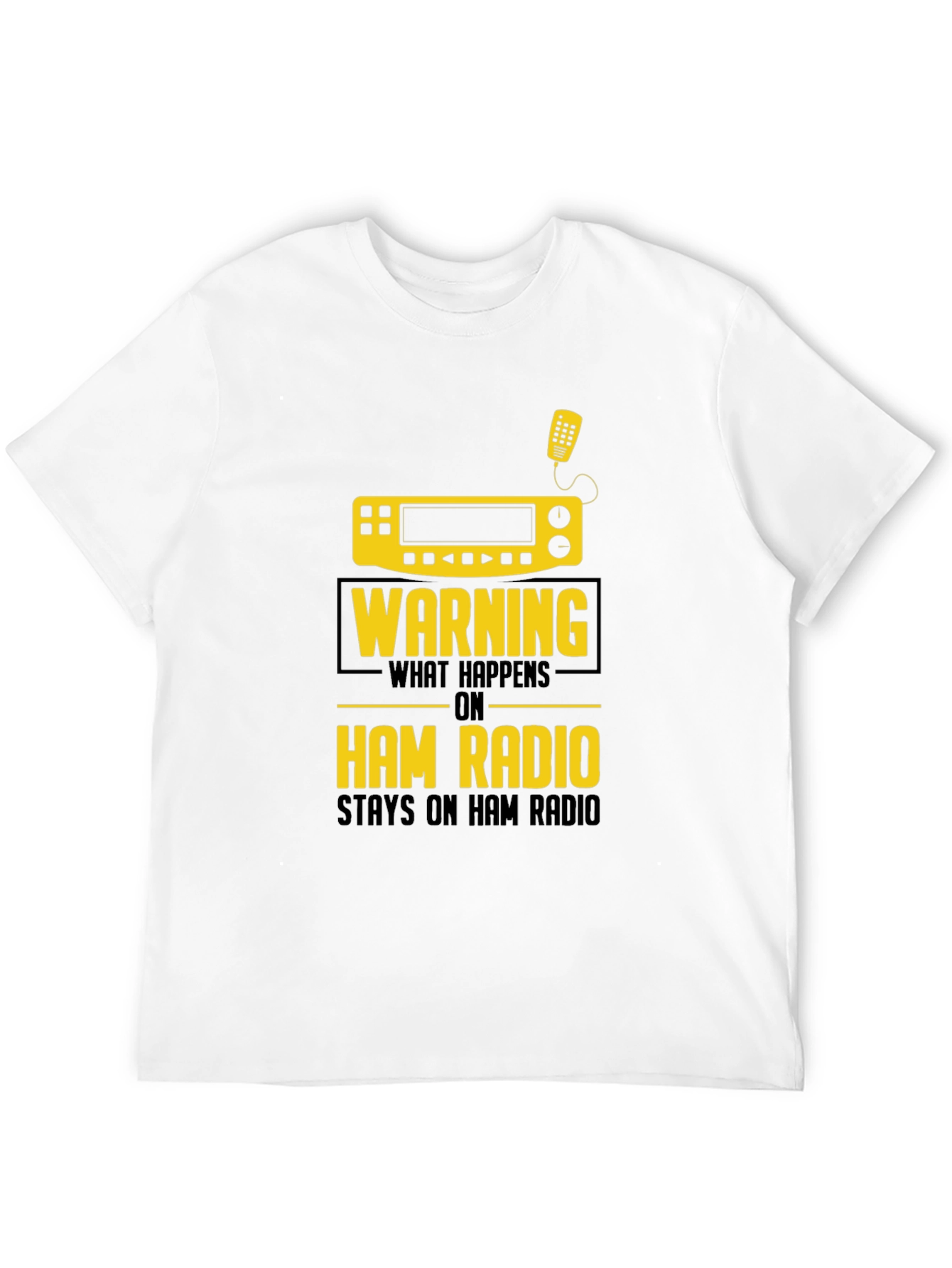 Ham Radio Warning T-Shirt - Operator Gift