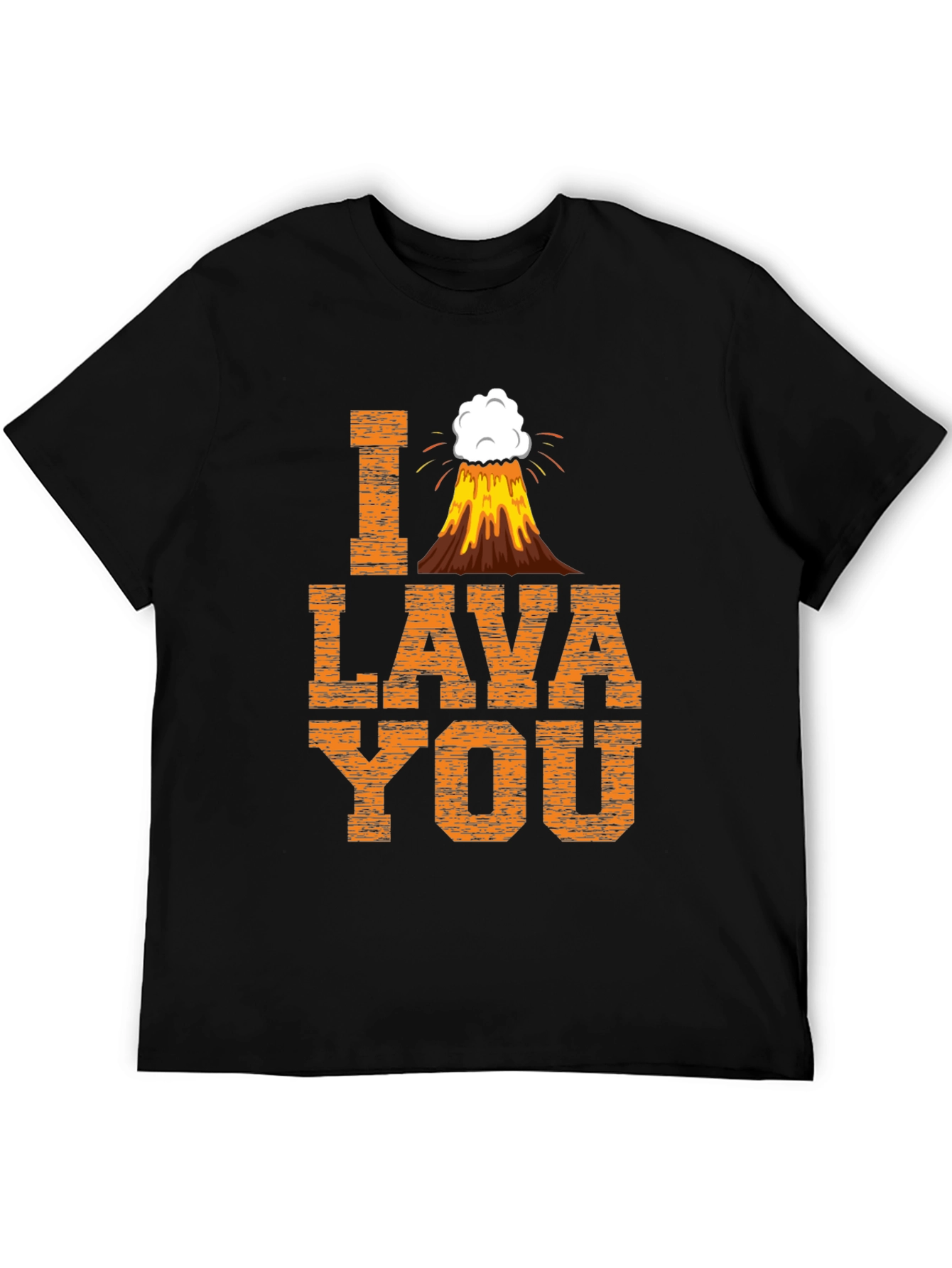 I Lava You Graphic T-Shirt - Funny Volcano Design