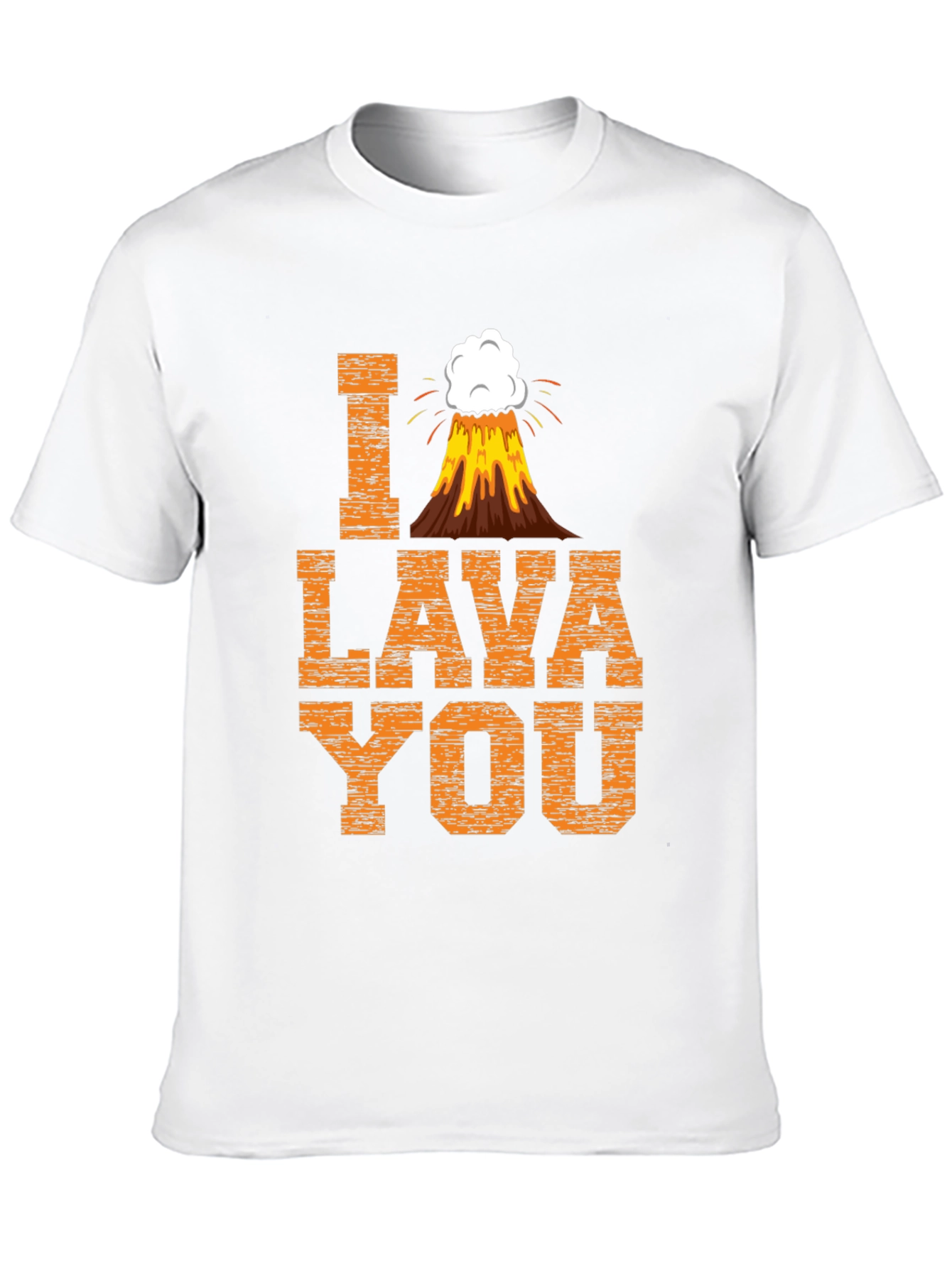 I Lava You Graphic T-Shirt - Funny Volcano Design