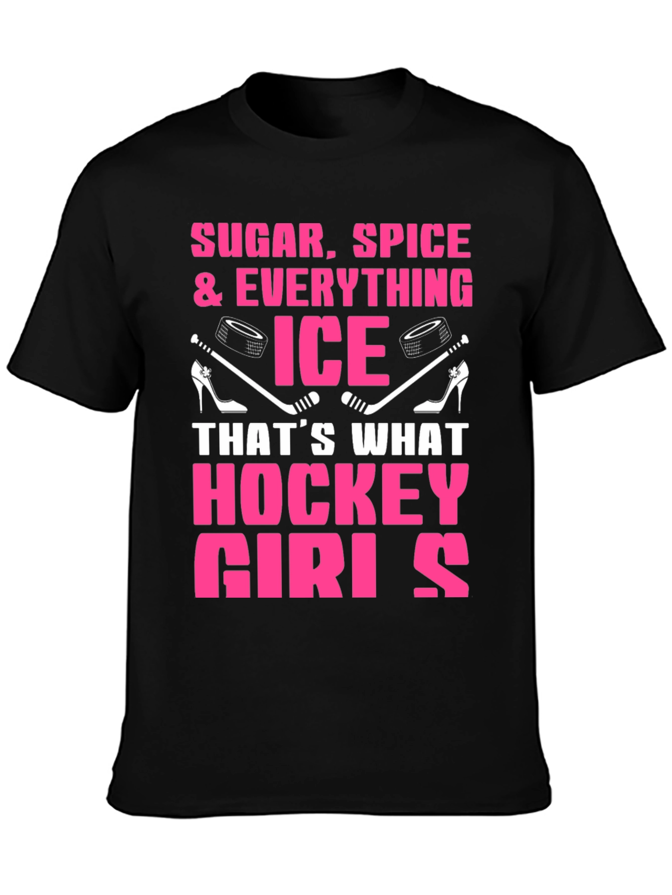 Sugar Spice Hockey Girls T-Shirt
