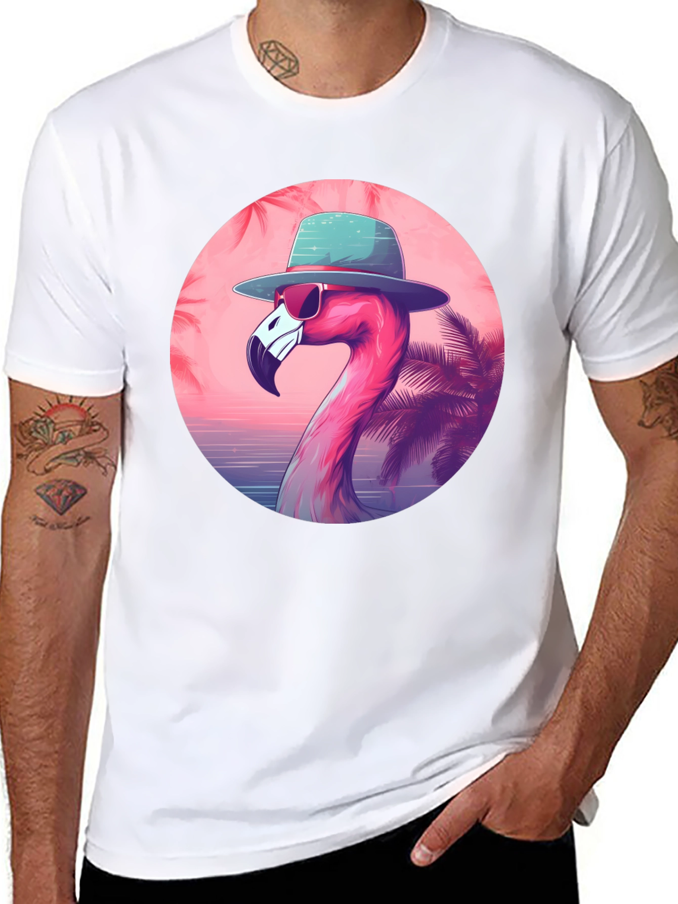 Cool Flamingo T-Shirt