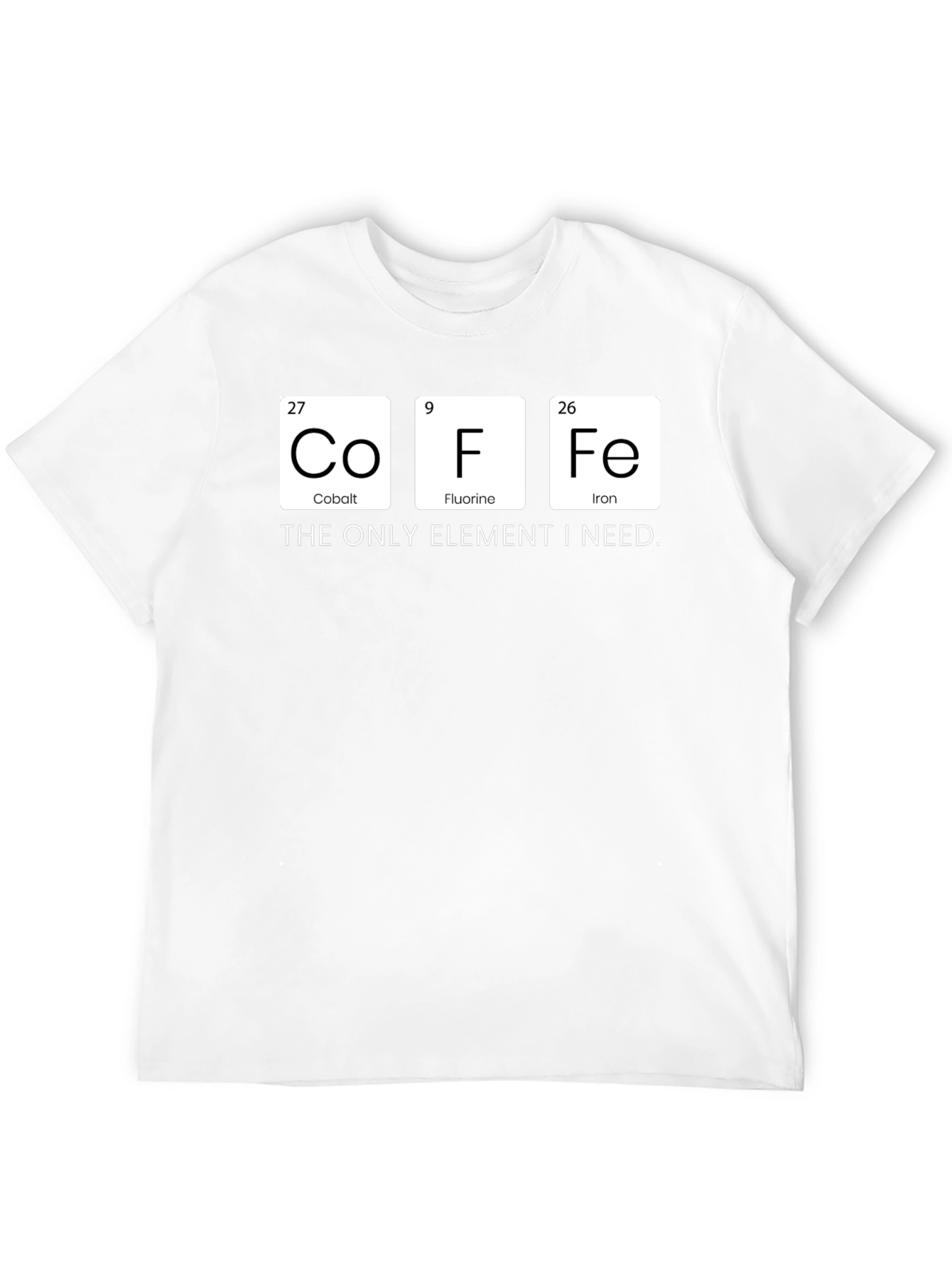 Coffee Element T-Shirt - Chemistry Pun Tee