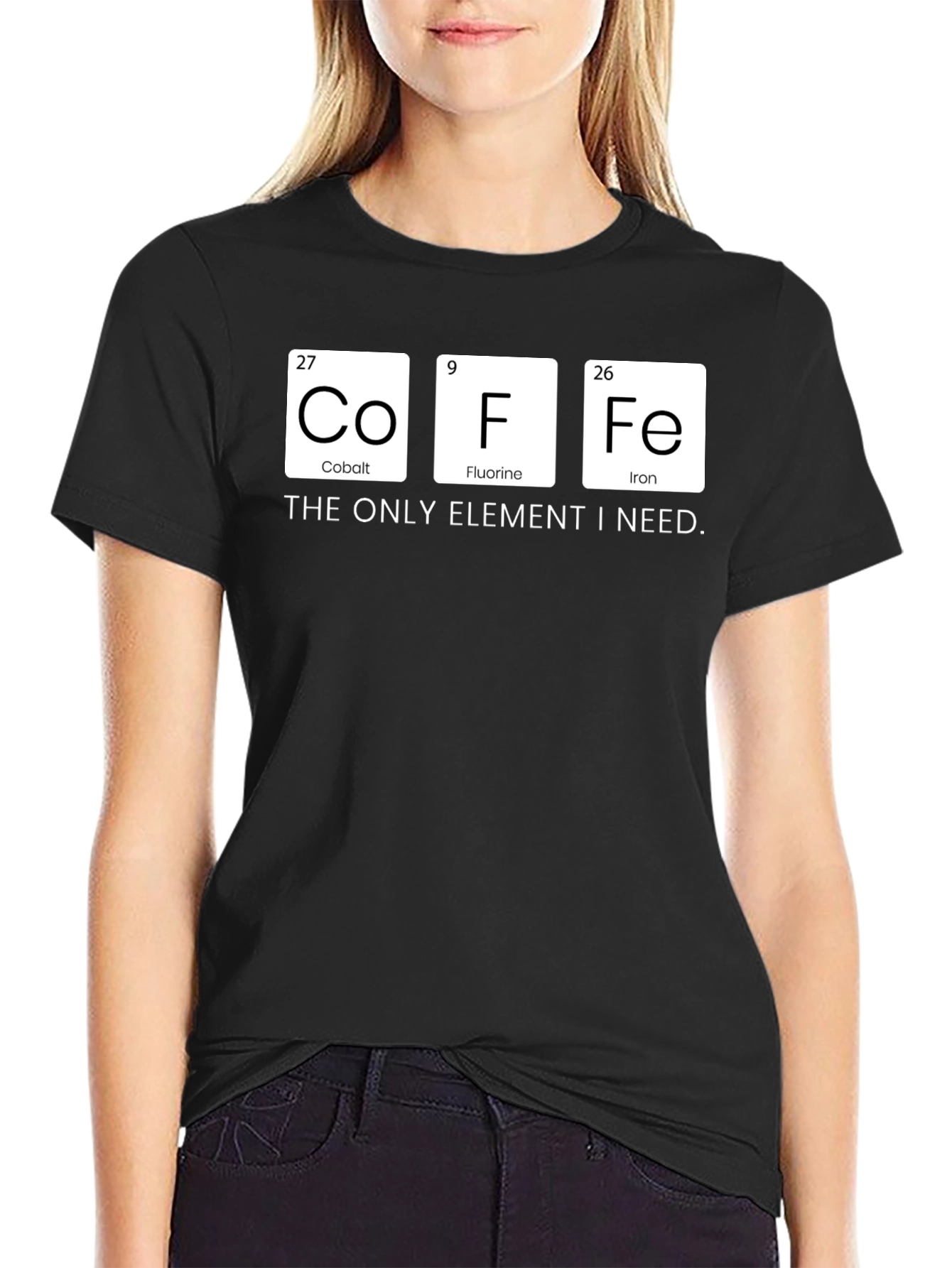 Coffee Element T-Shirt - Chemistry Pun Tee