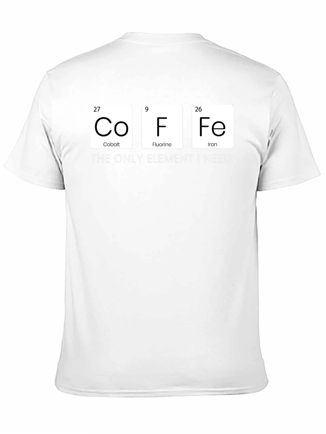 Coffee Element T-Shirt - Chemistry Pun Tee