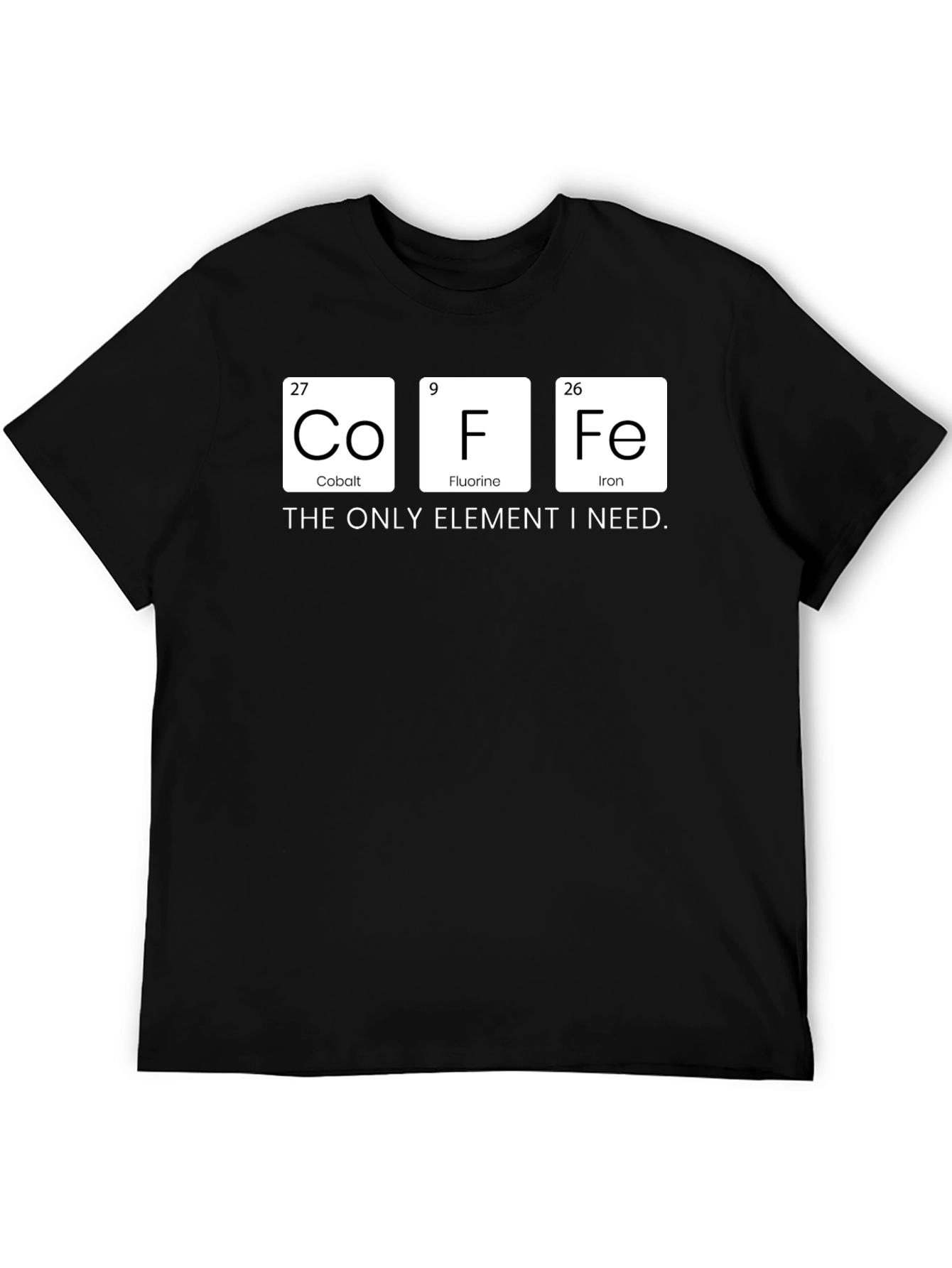 Coffee Element T-Shirt - Chemistry Pun Tee