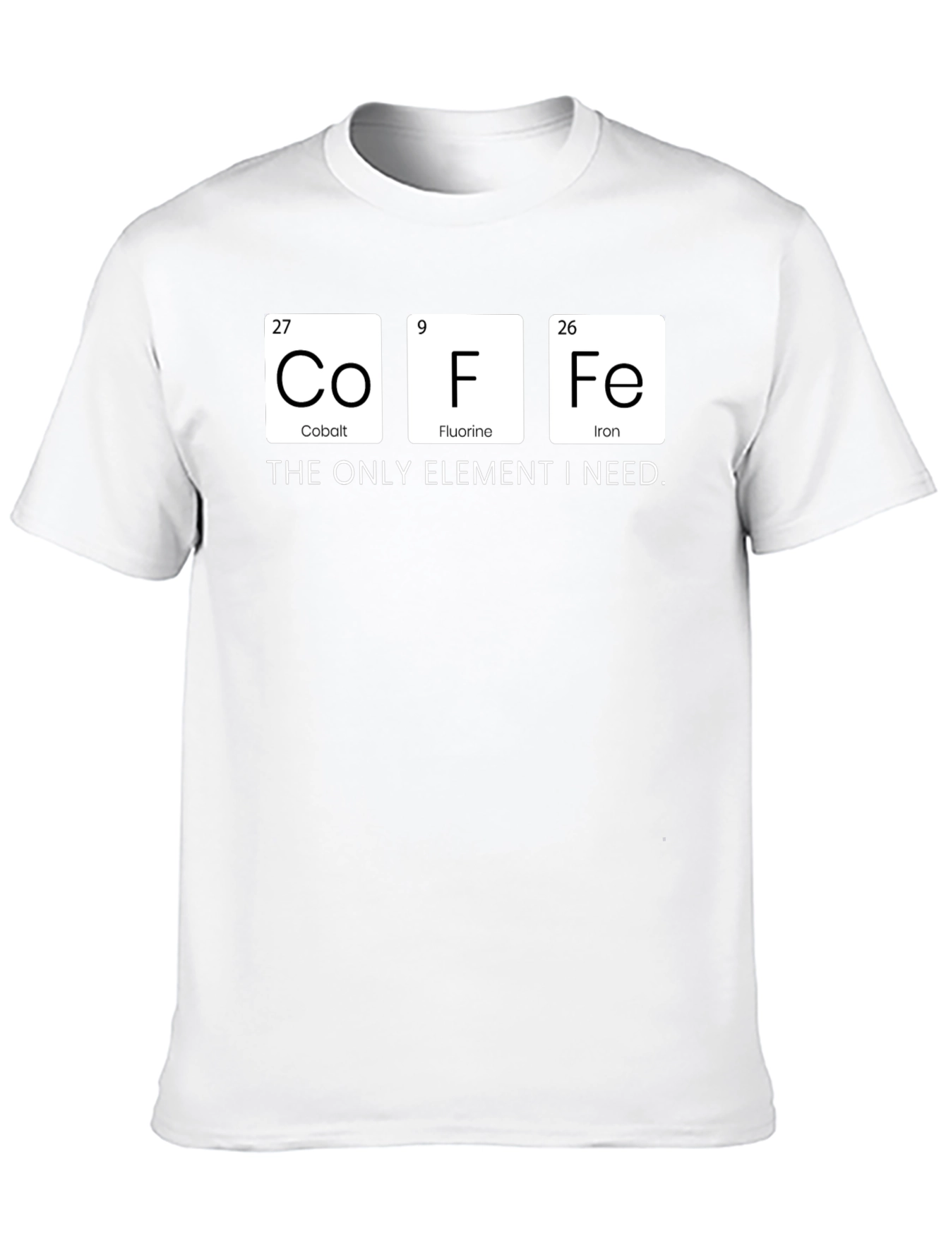 Coffee Element T-Shirt - Chemistry Pun Tee