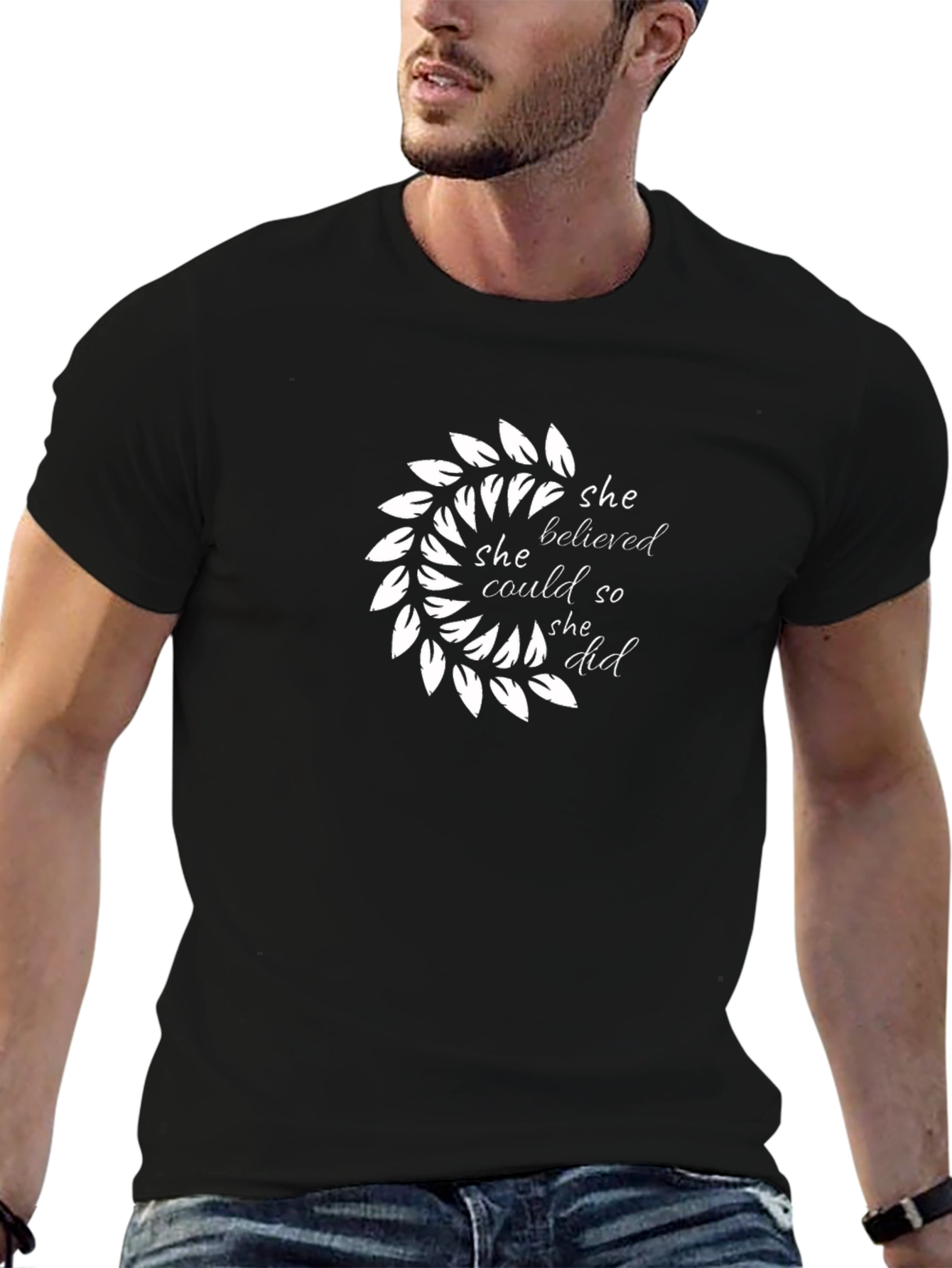 She Believed She Could So She Did Graphic Tee