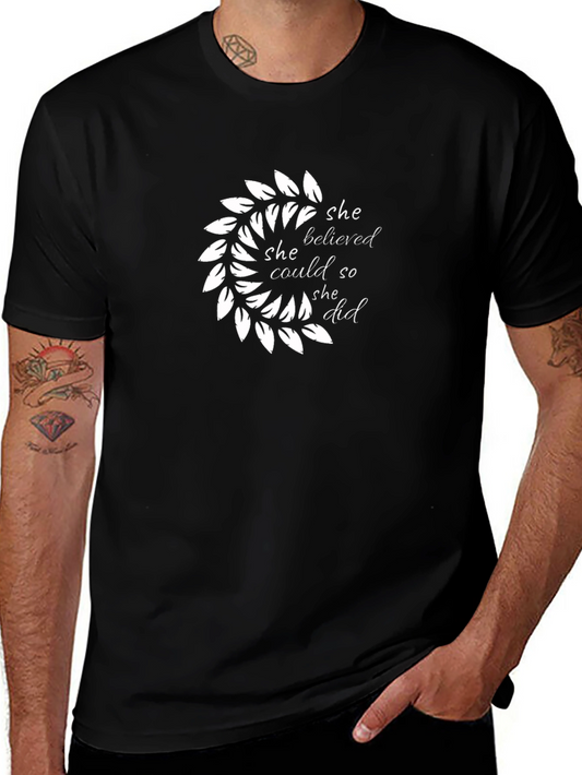 She Believed She Could So She Did Graphic Tee