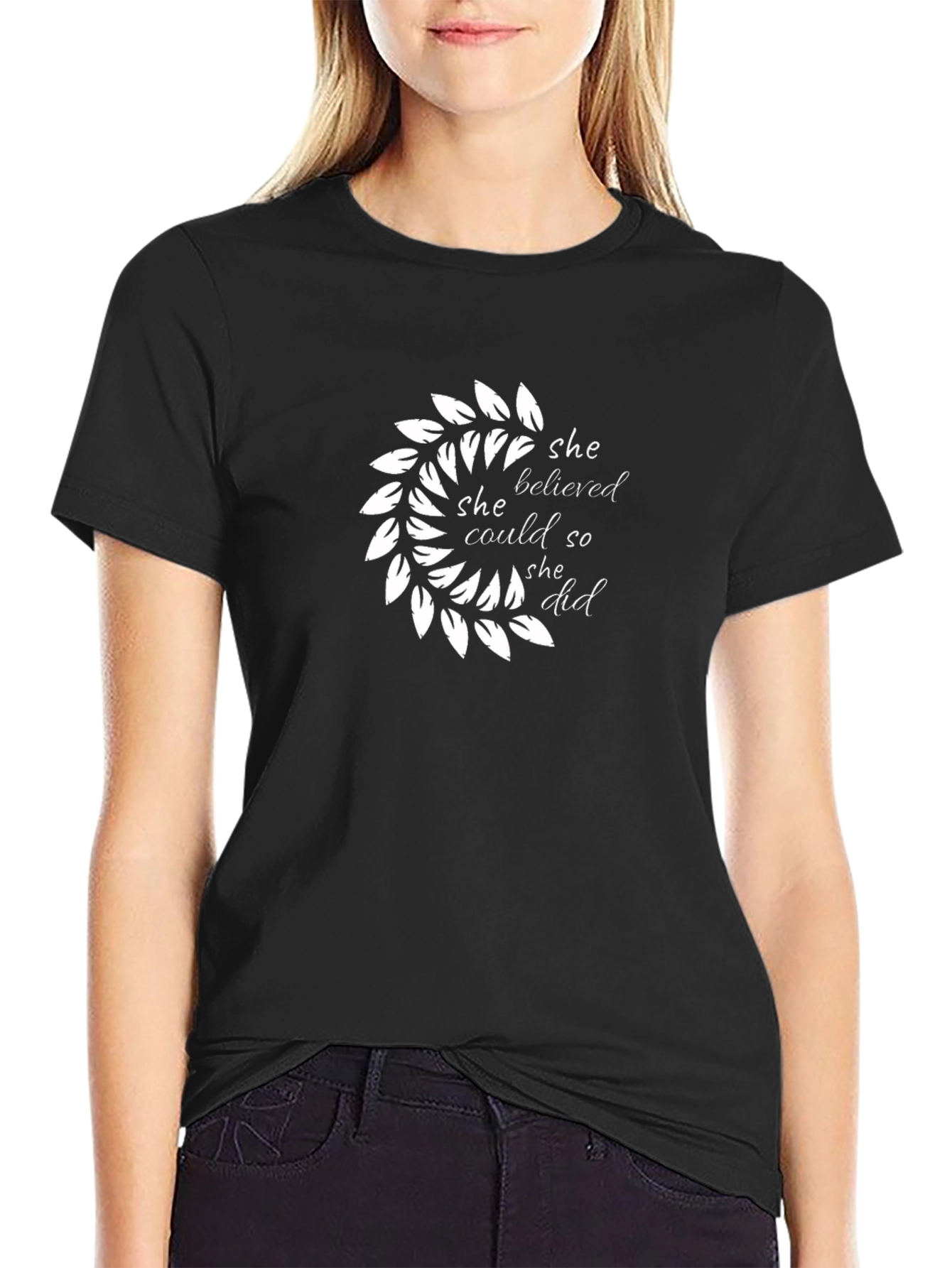 She Believed She Could So She Did Graphic Tee