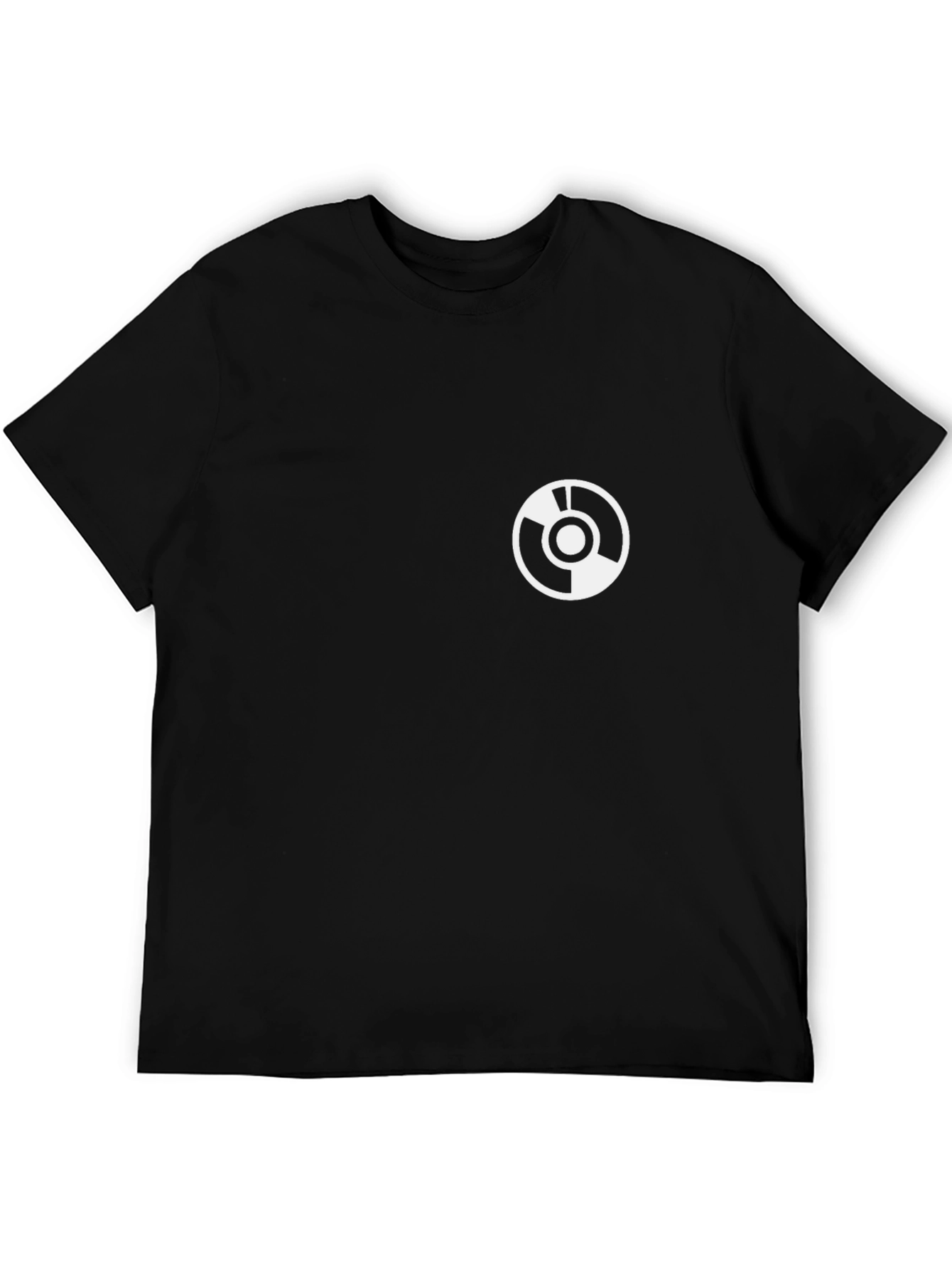 Modern Graphic Black T-Shirt