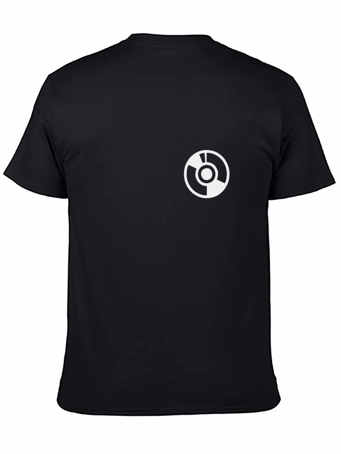 Modern Graphic Black T-Shirt