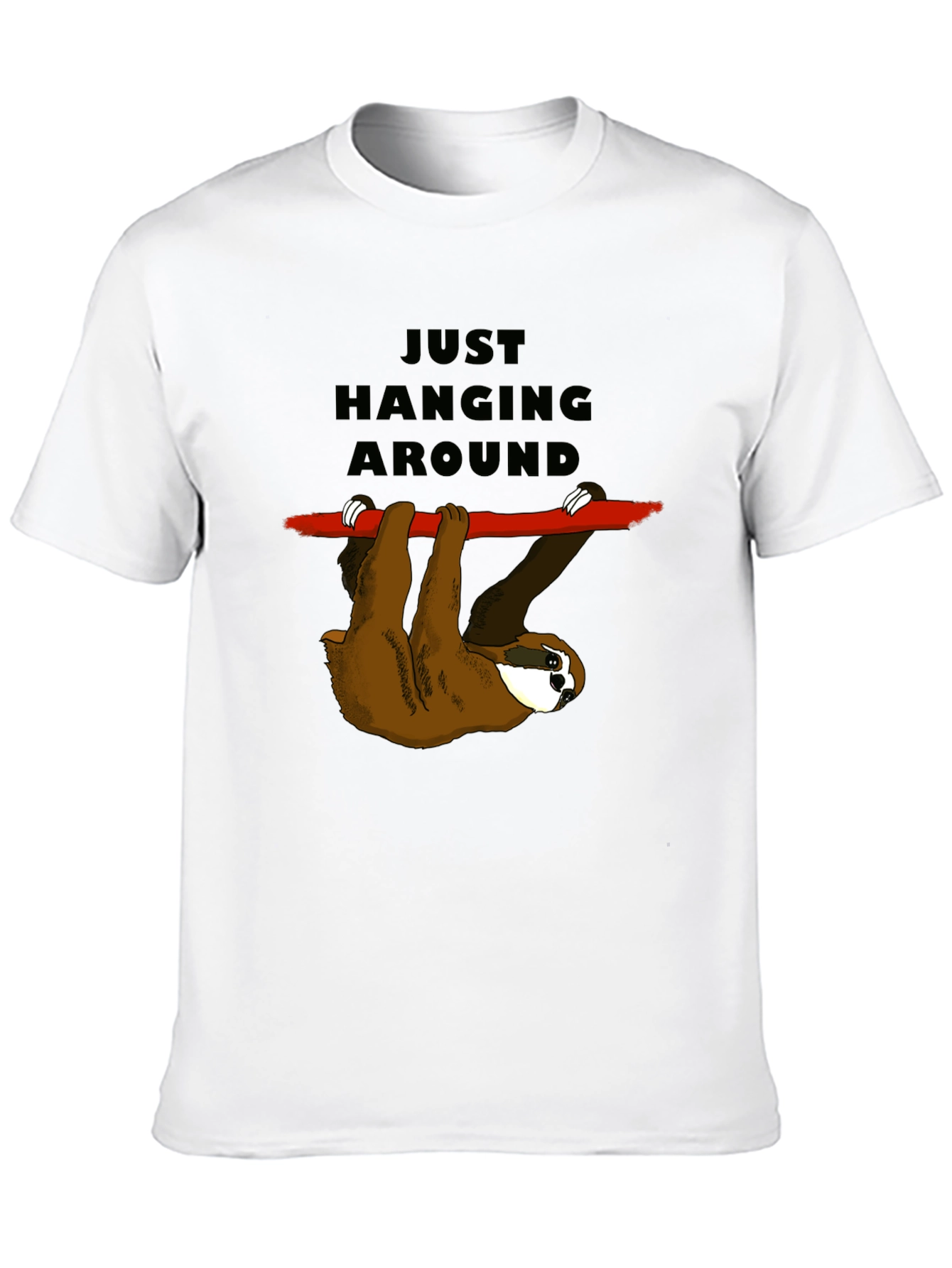Just Hanging Around Sloth T-Shirt