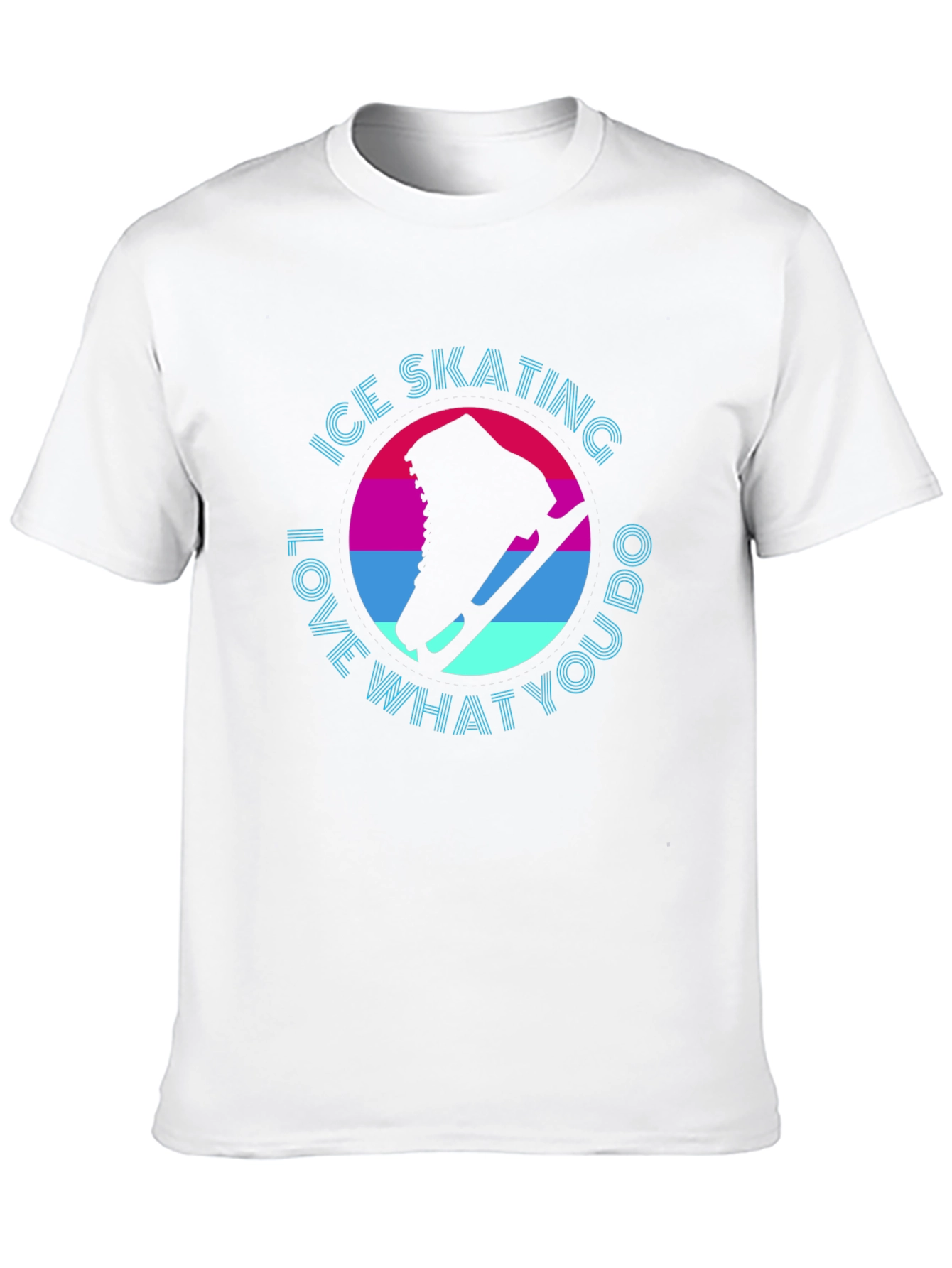 Ice Skating Graphic Tee - Love What You Do