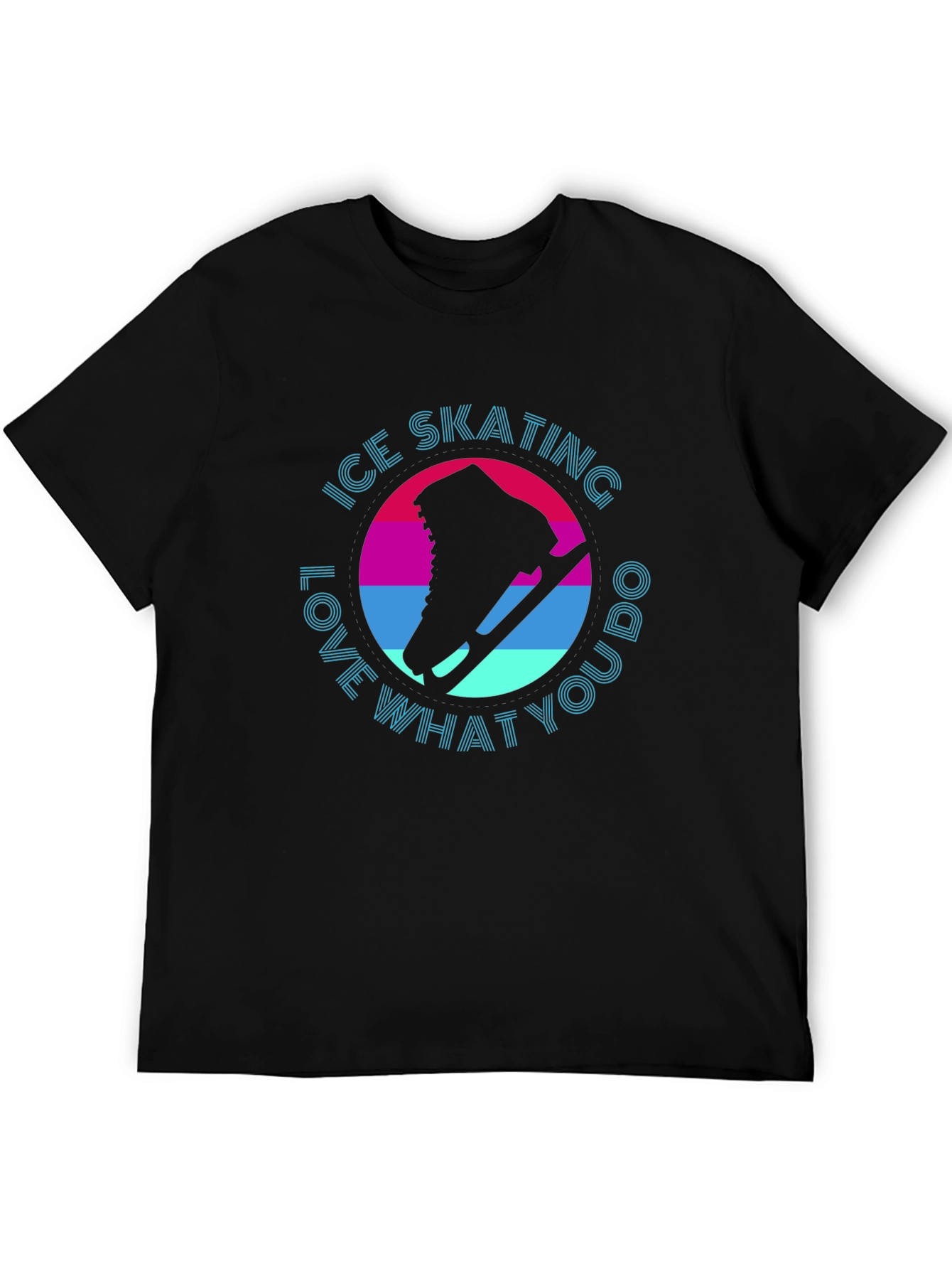 Ice Skating Graphic Tee - Love What You Do