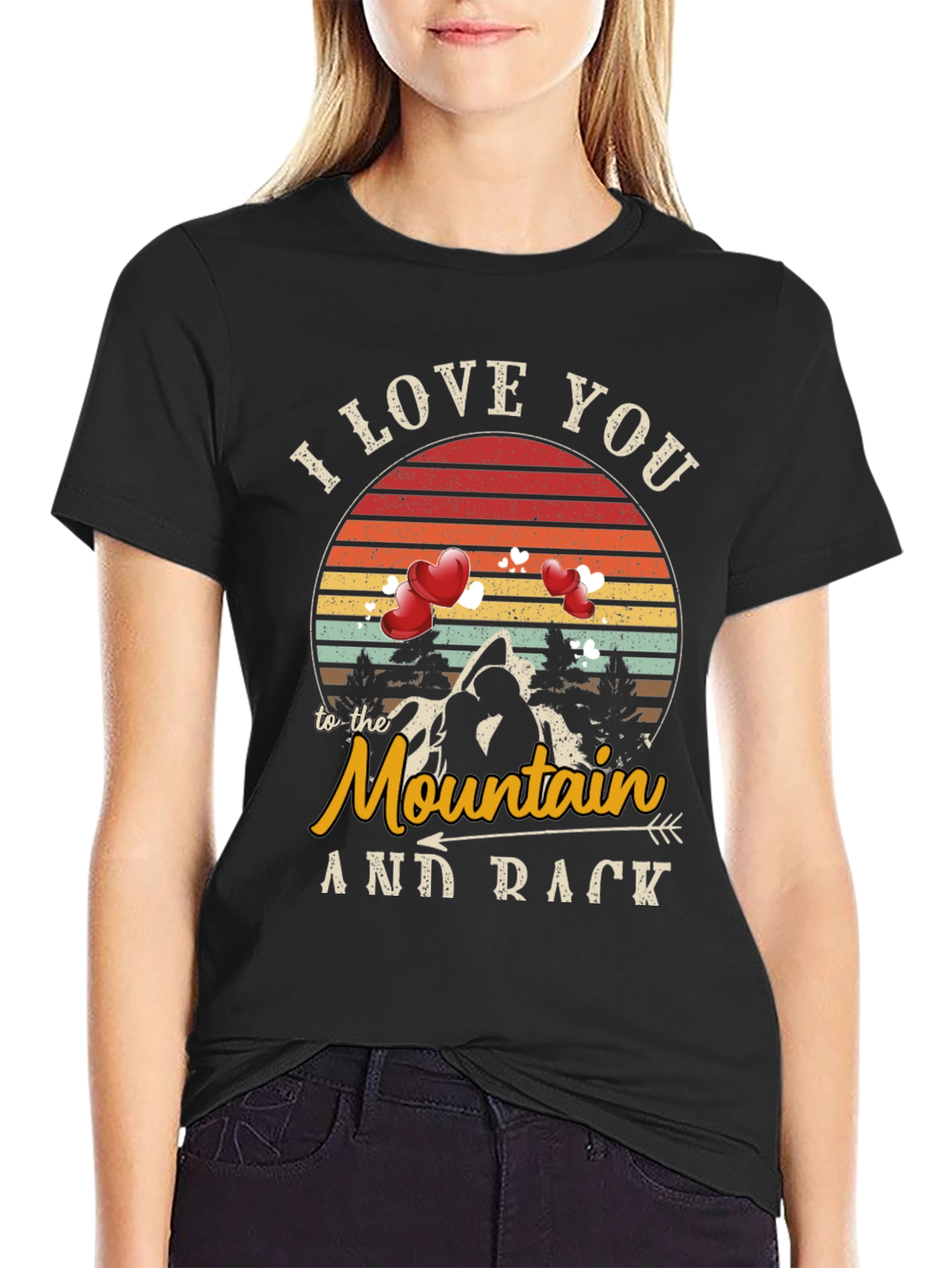 I Love You to the Mountain T-Shirt