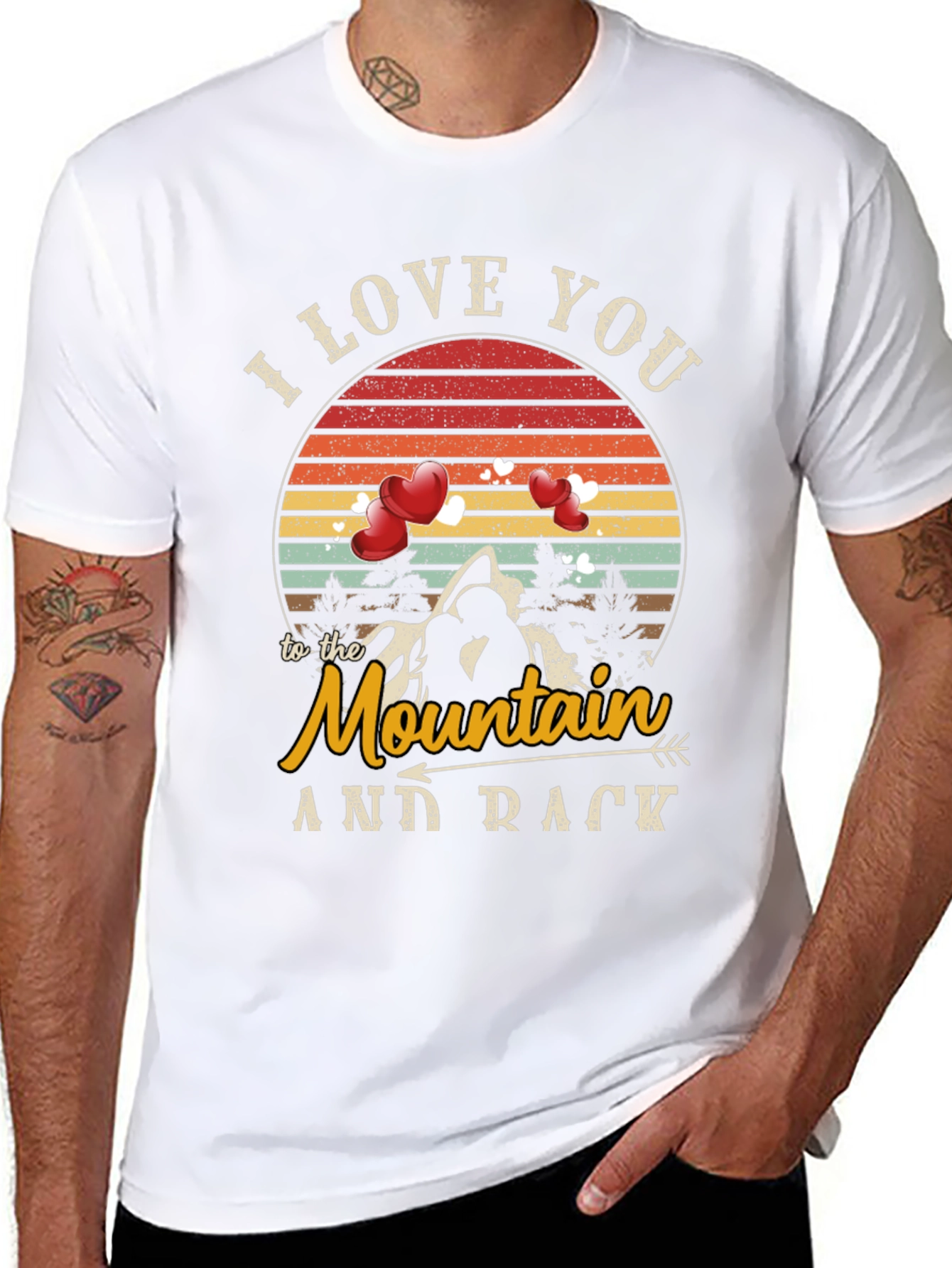 I Love You to the Mountain T-Shirt