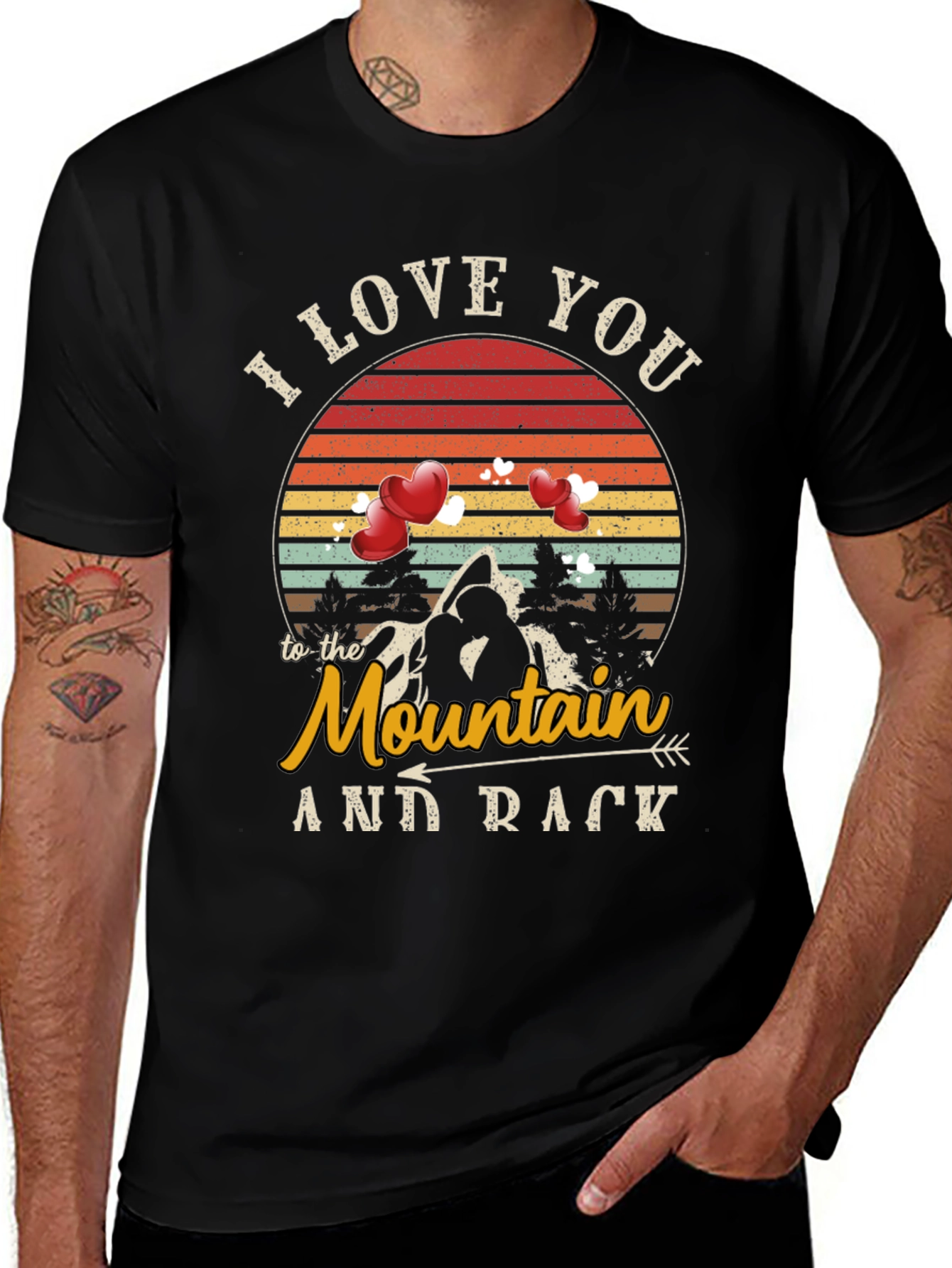 I Love You to the Mountain T-Shirt