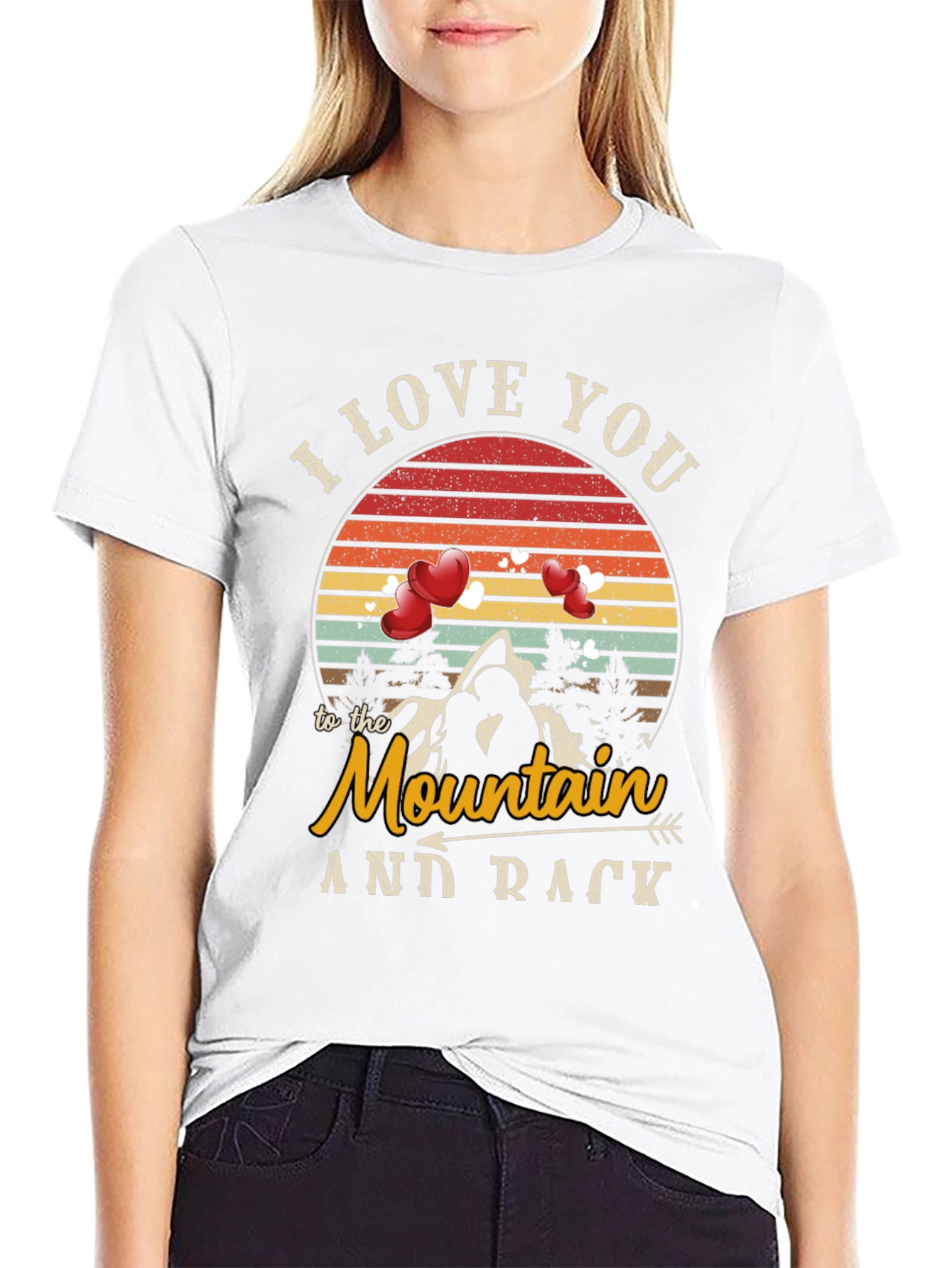 I Love You to the Mountain T-Shirt